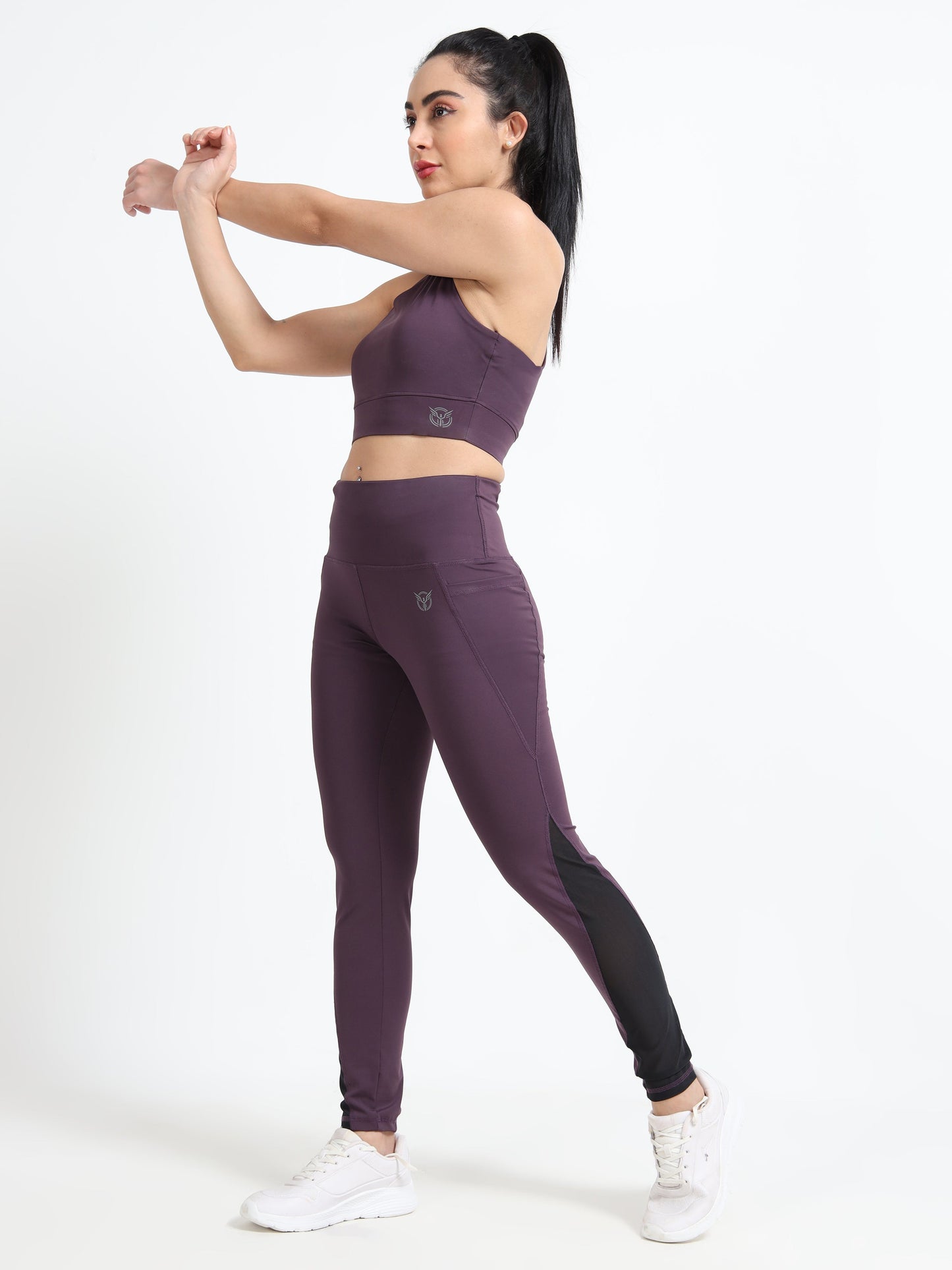 VerveFlex: Plum Perfect Full length Leggings