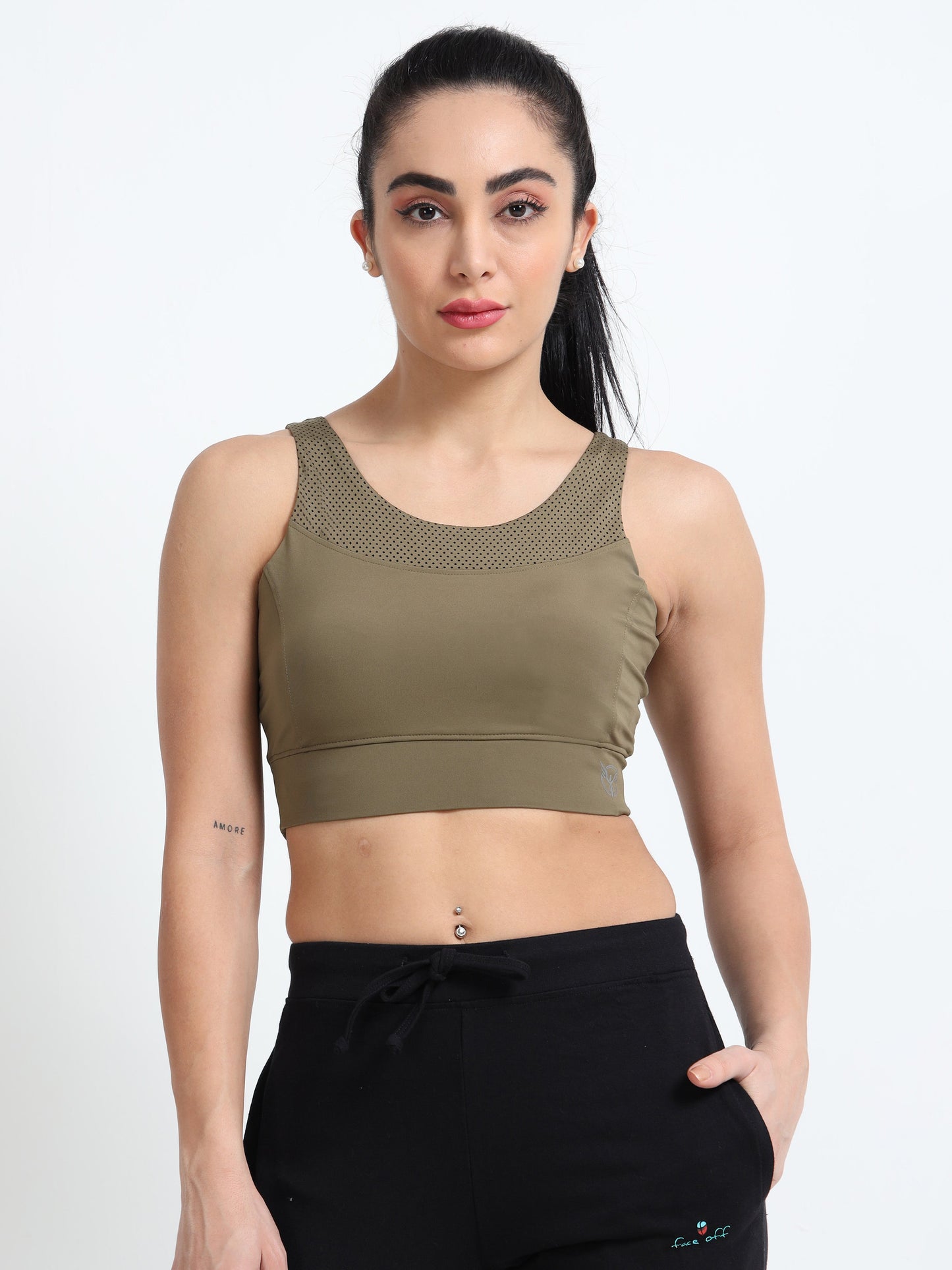 VerveFlex: Sage Stride Sports Bra