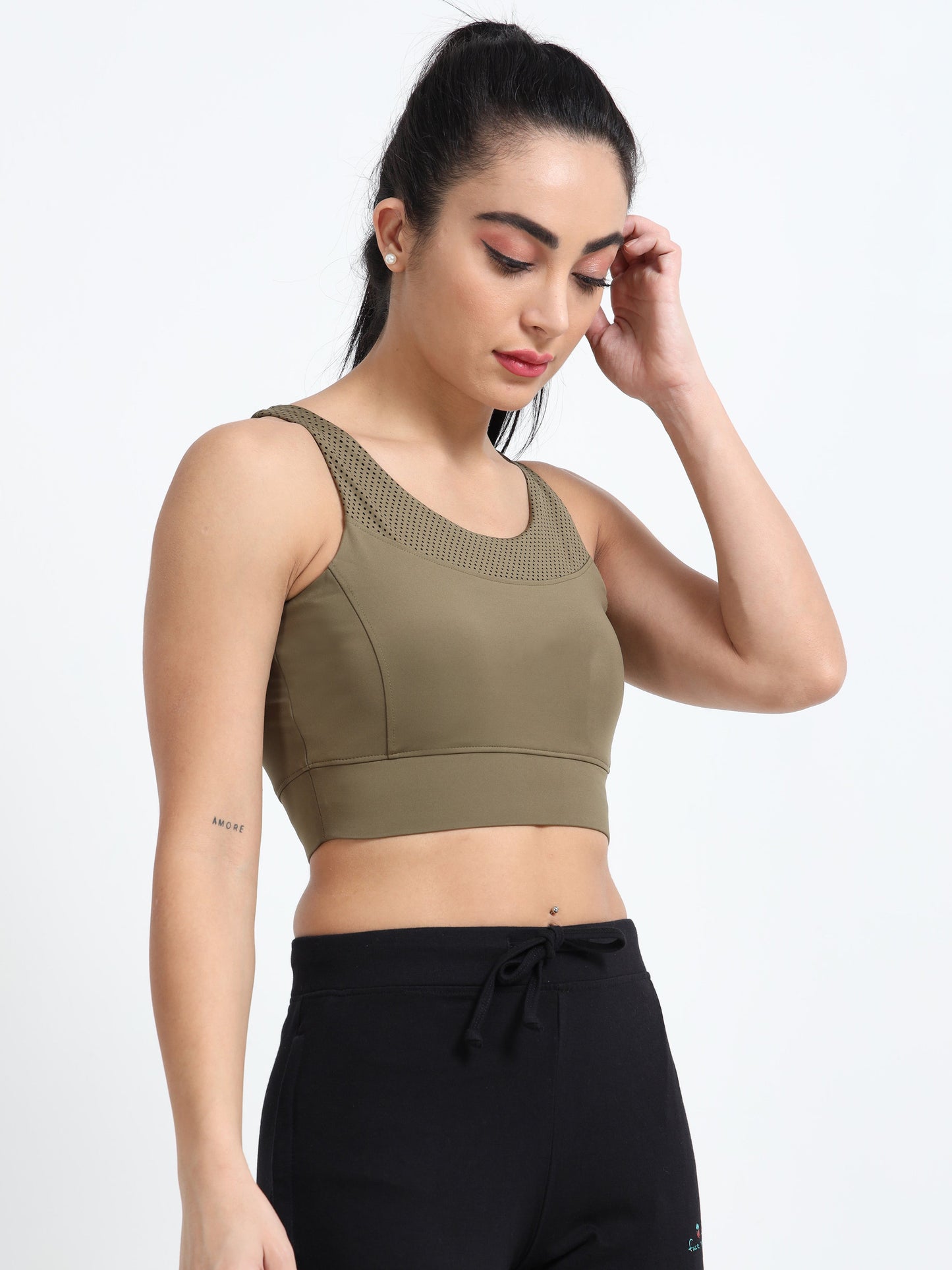 VerveFlex: Sage Stride Sports Bra
