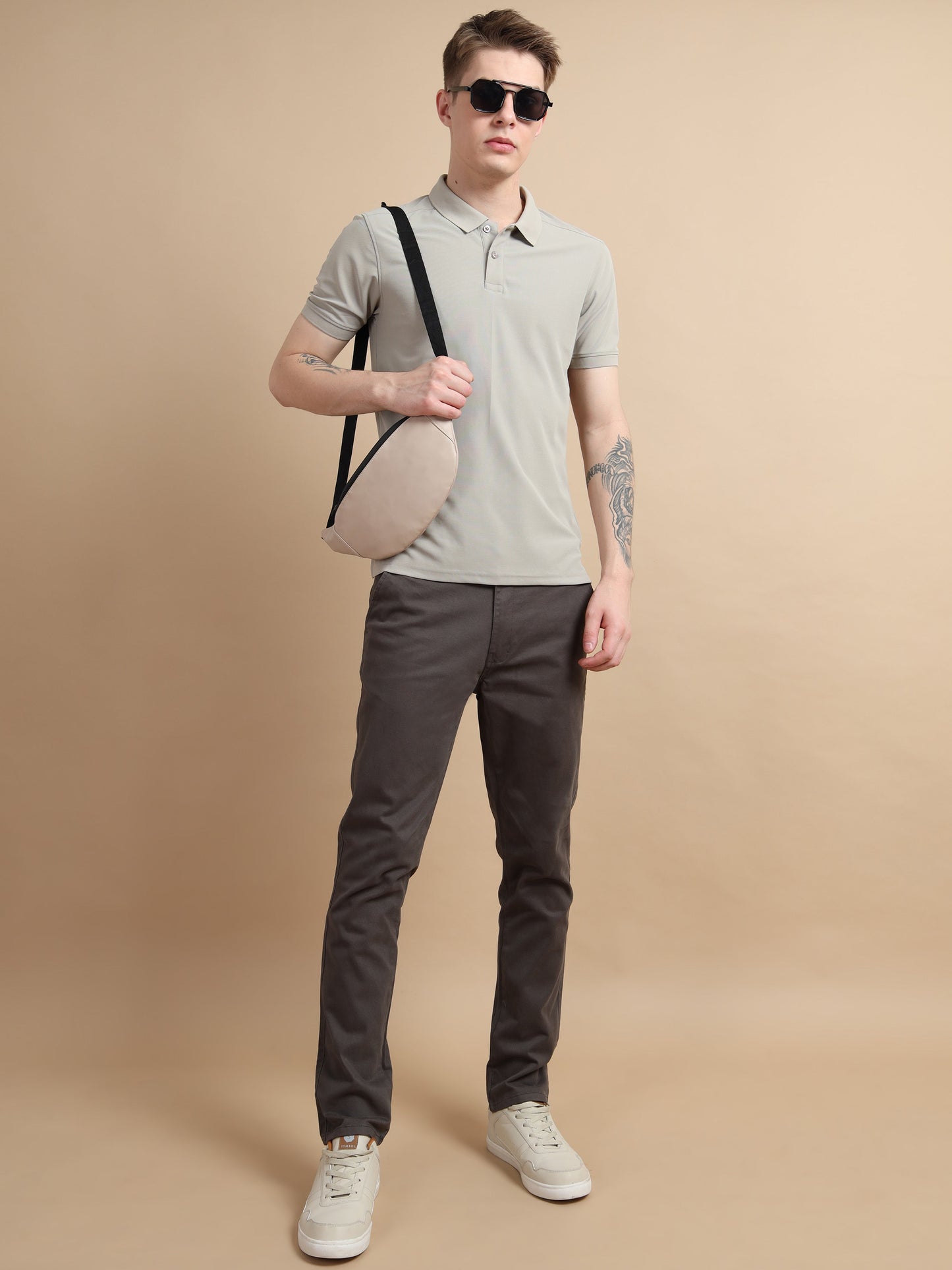 Plus Size Woody Brown ComfiTwill Stretch