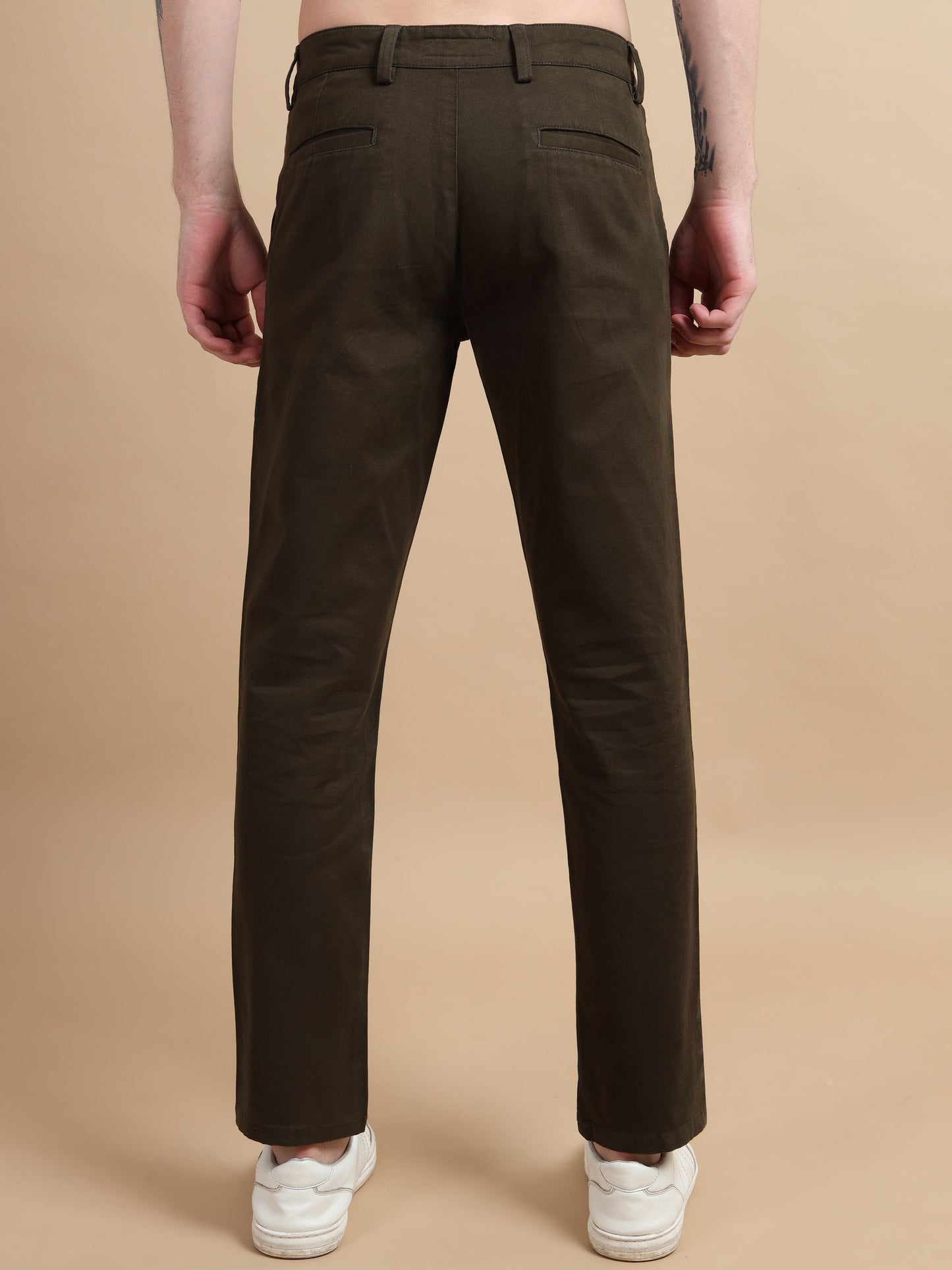 Plus Size Black Olive ComfiTwill Stretch