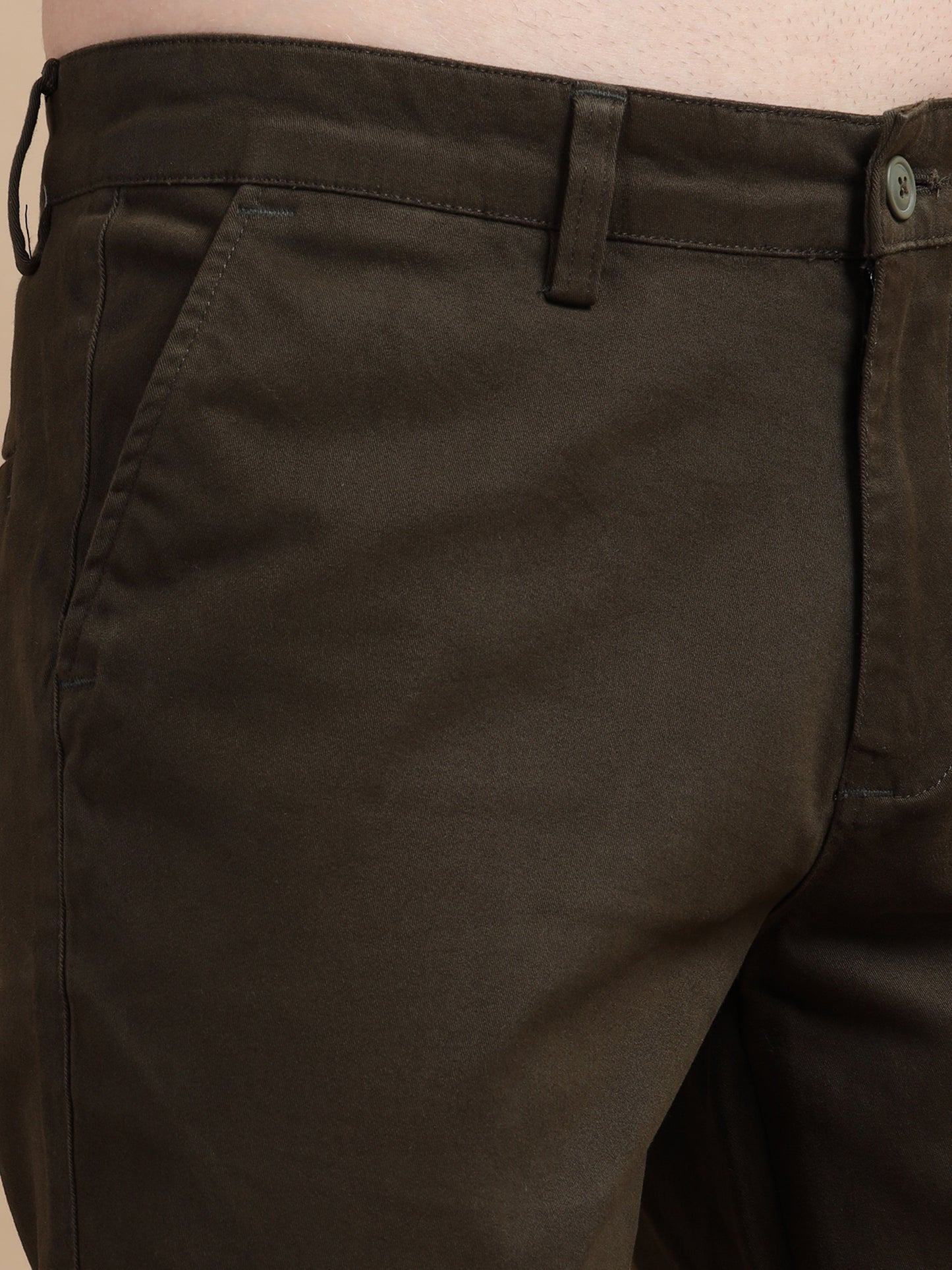 Plus Size Black Olive ComfiTwill Stretch
