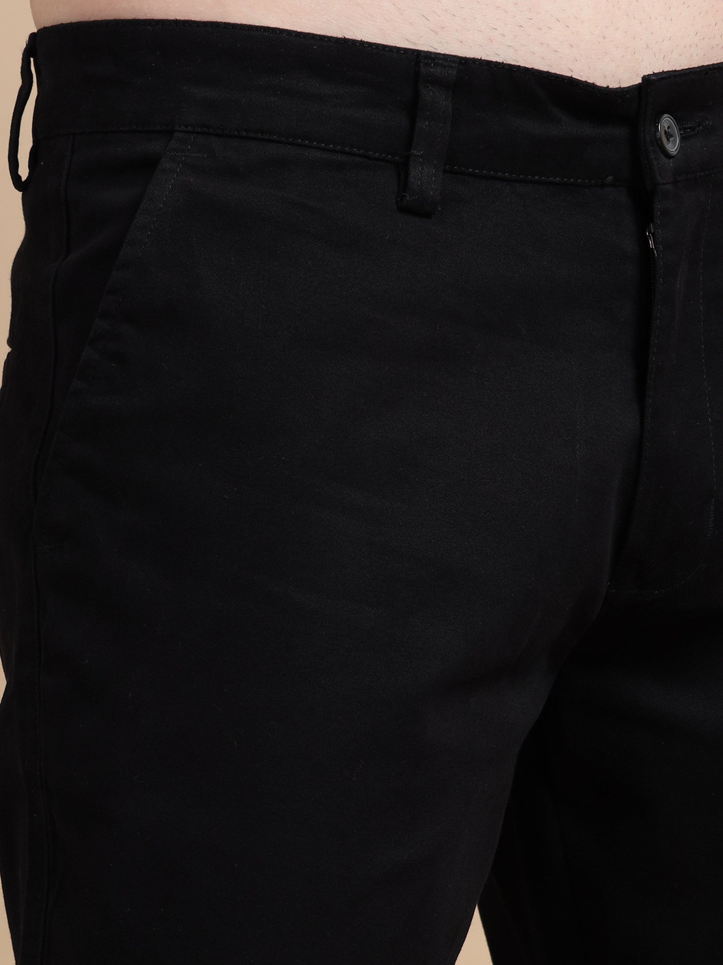 Plus Size Black ComfiTwill Stretch