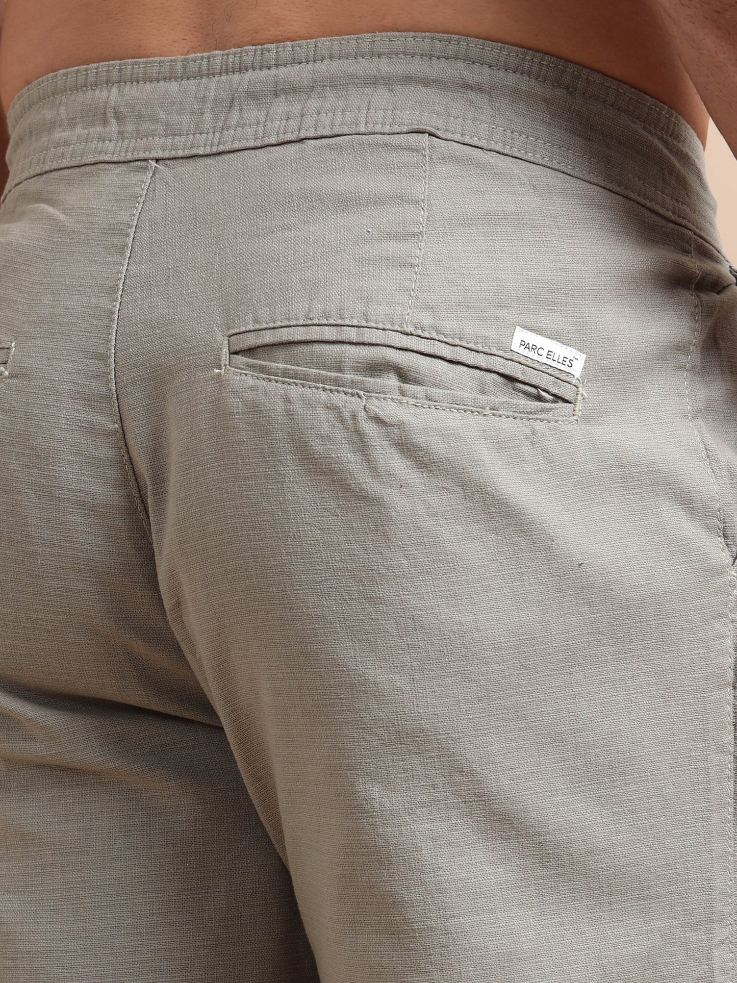 Ash Grey Elite Pleat Trousers