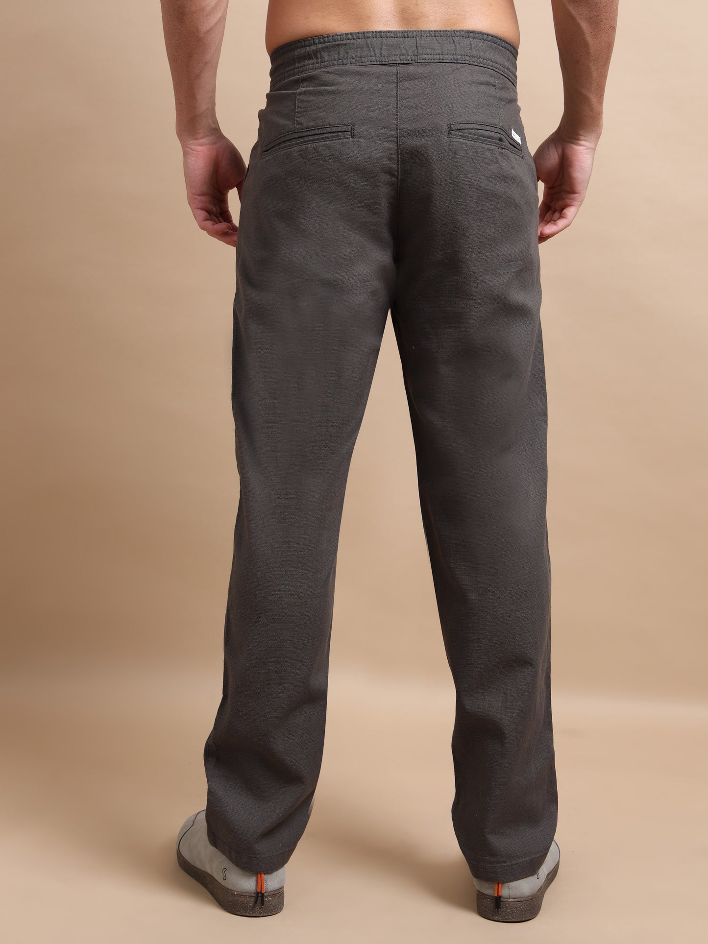 Vampire Grey Elite Pleat Trousers