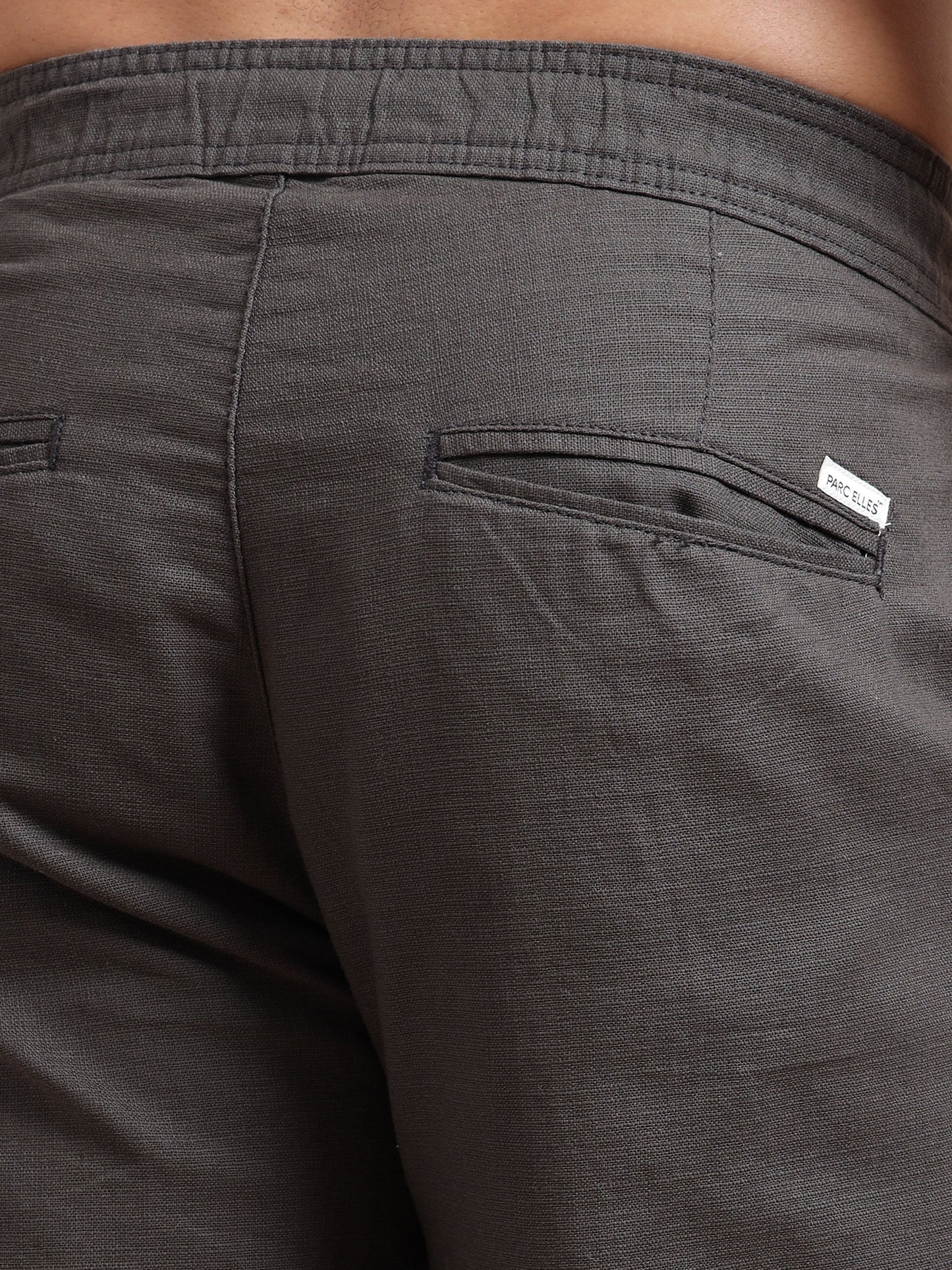 Vampire Grey Elite Pleat Trousers