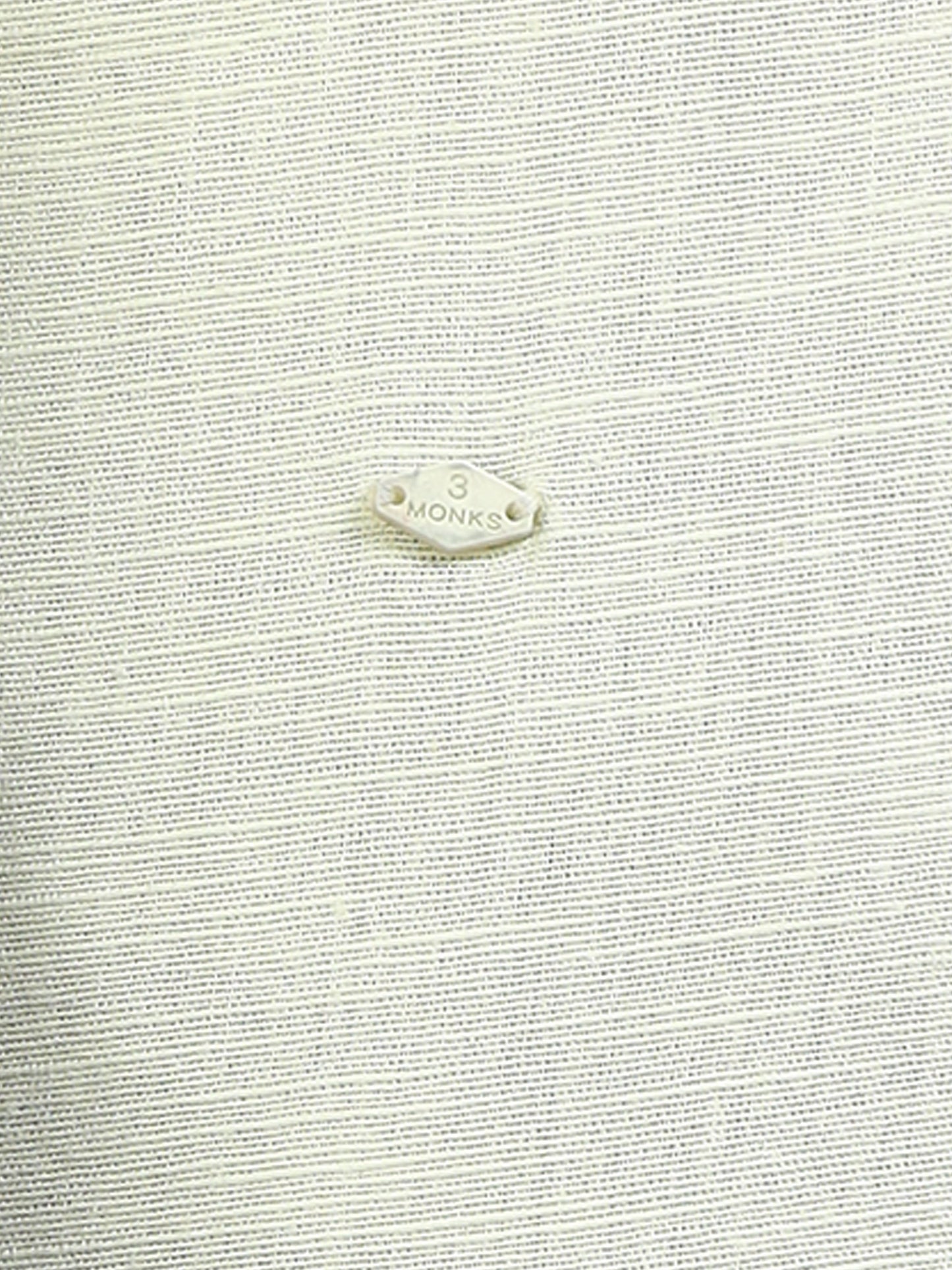 Men’s Light Yellow Cotton Casual Shirt with Nautical Anchor Embroidery