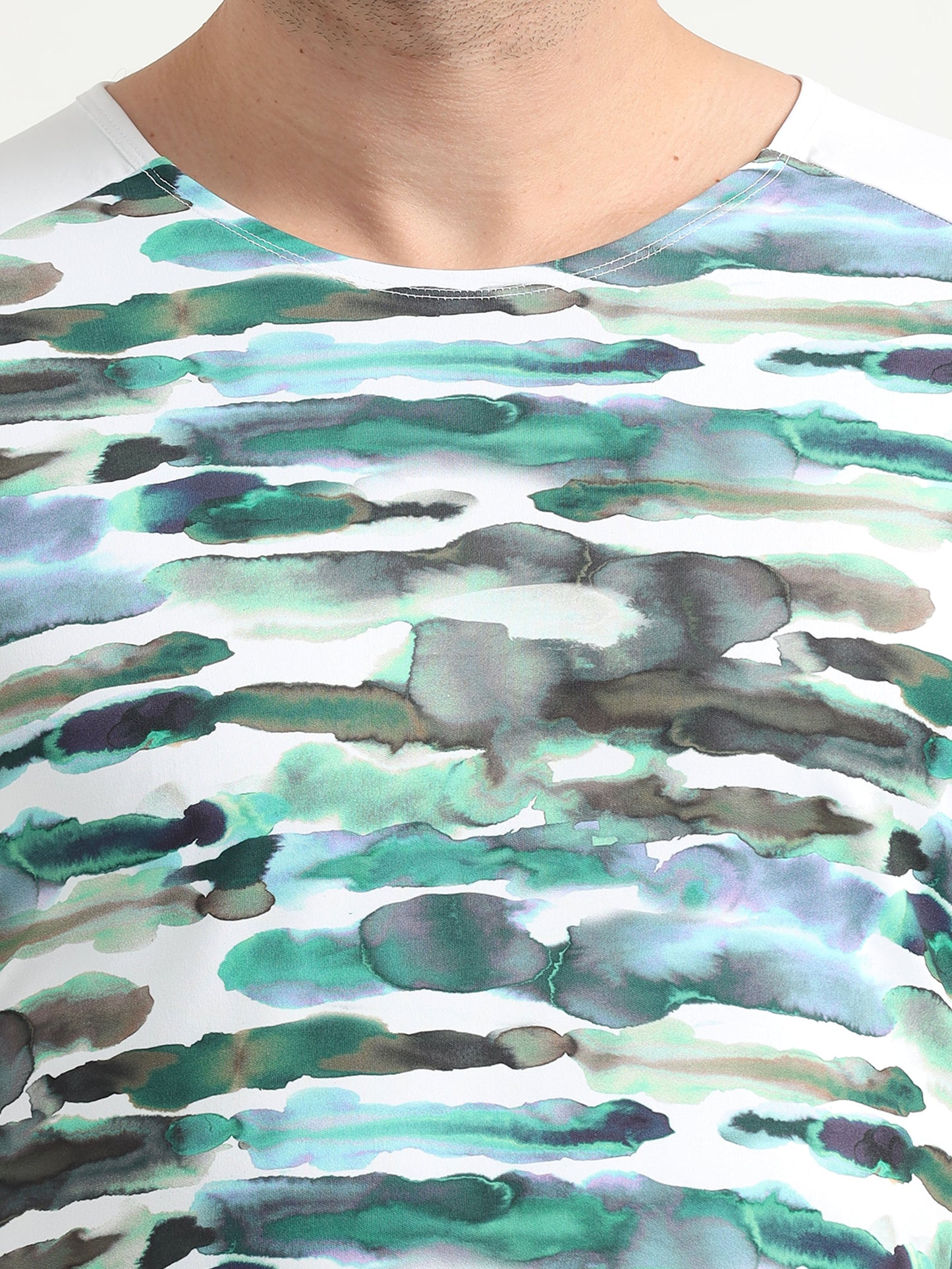 Nature Abstract Men Cycling Tee