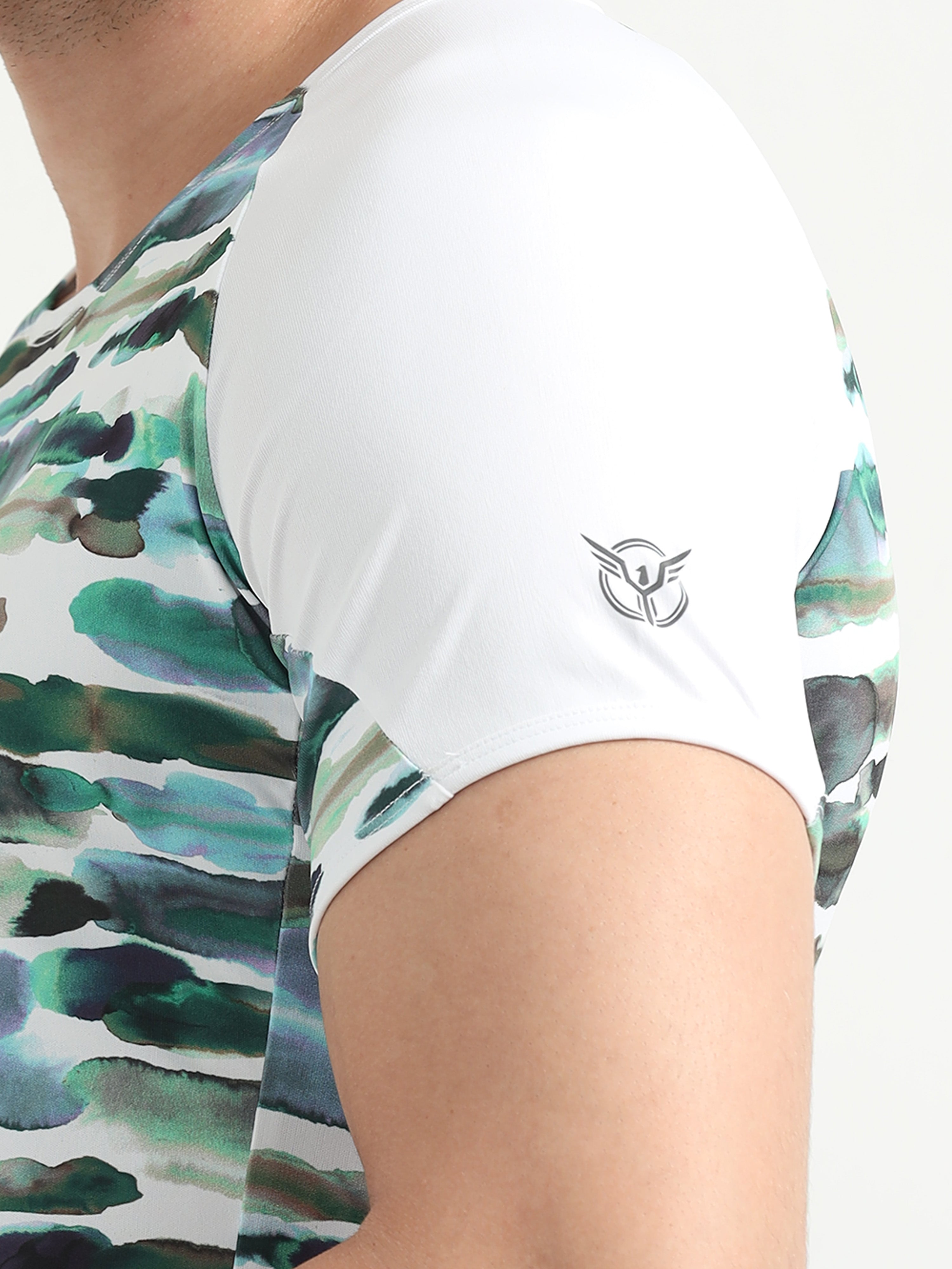 Nature Abstract Men Cycling Tee