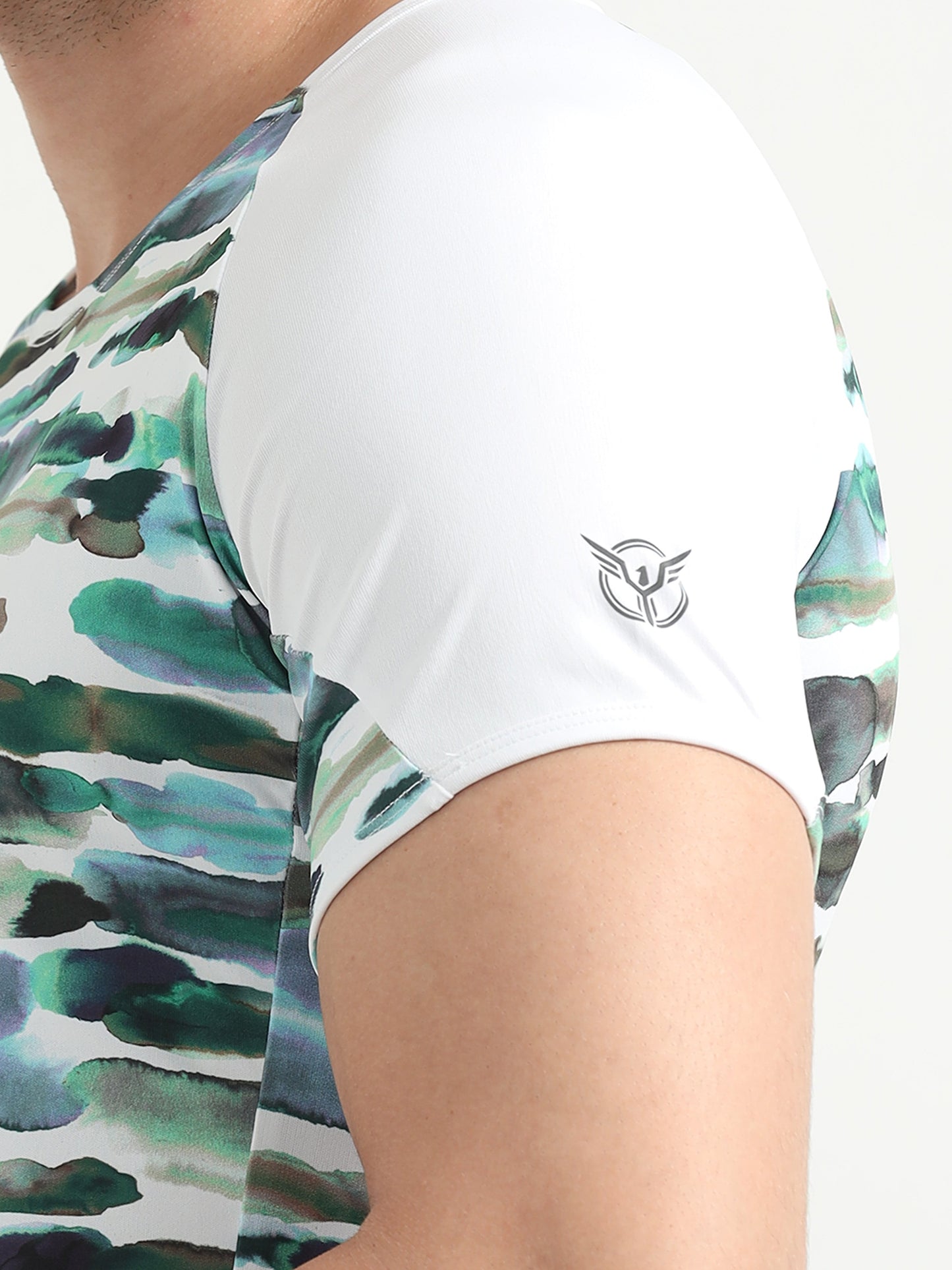 Nature Abstract Men Cycling Tee