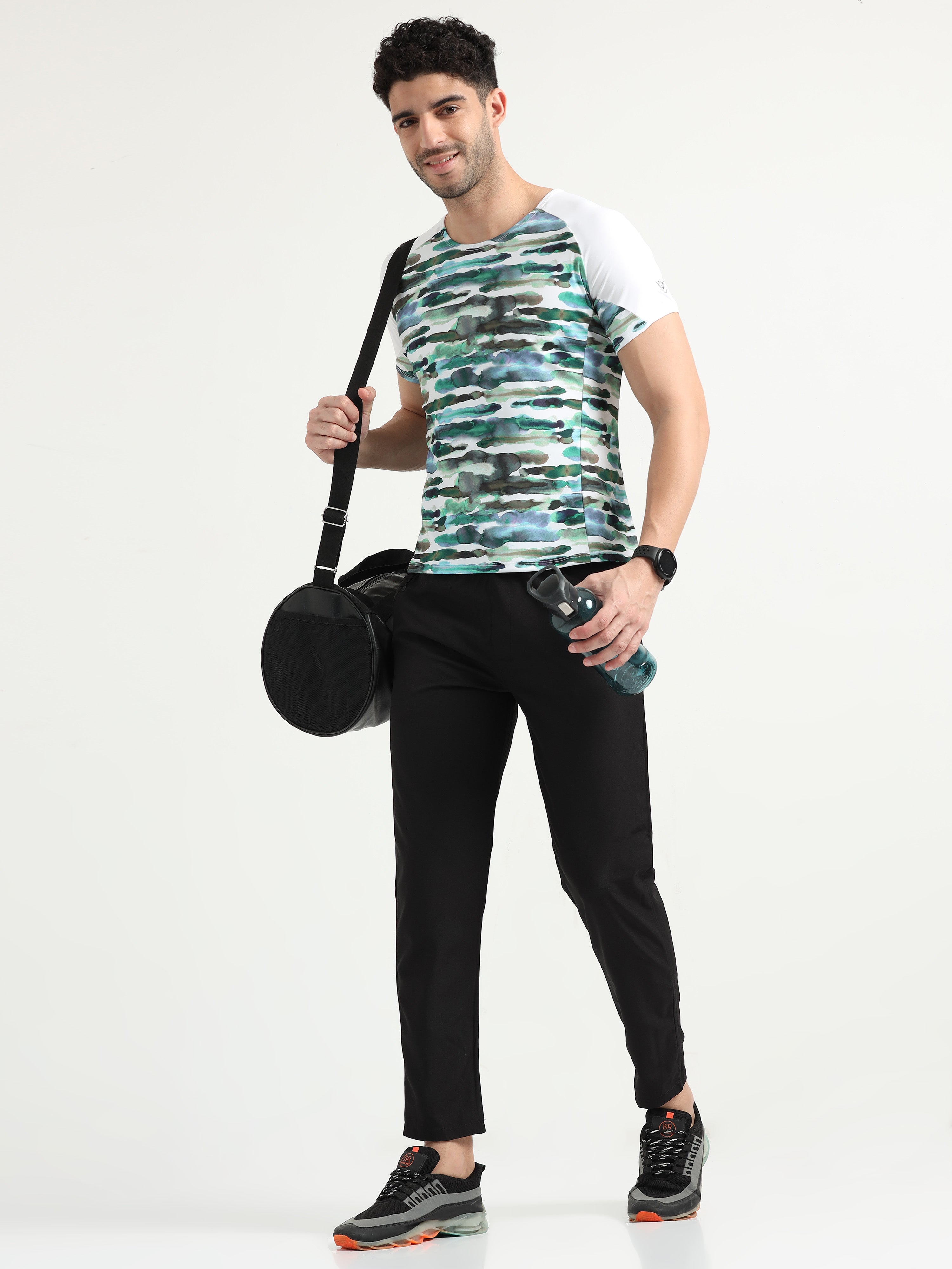 Nature Abstract Men Cycling Tee