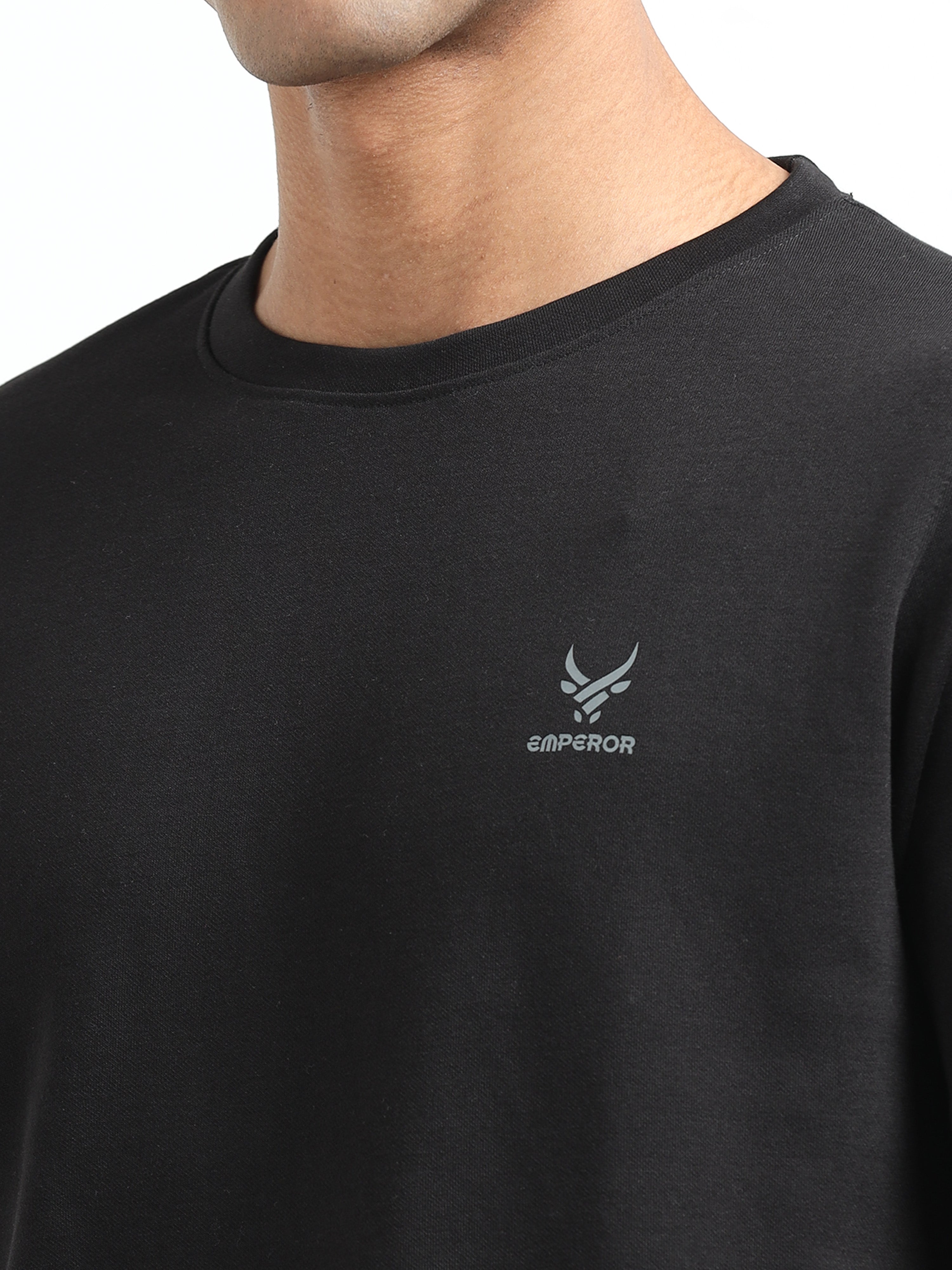 Men’s Black Co-ord Set | Short Sleeve T-Shirt & Shorts Set | Cotton Poly Gym, Travel & Casual Wear | Matching Summer Co-ord for Men