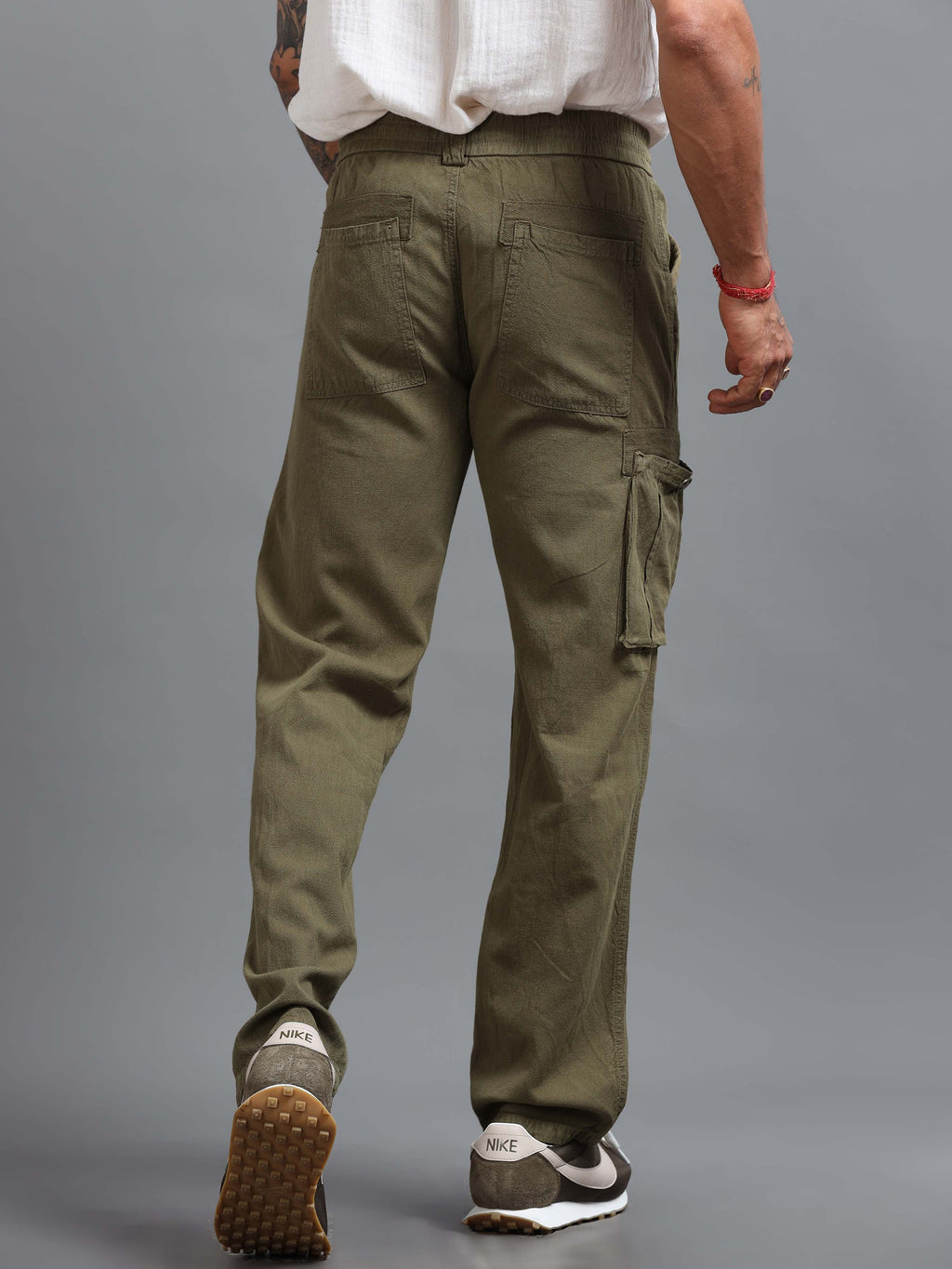 Portofino Linen Pant In Olive