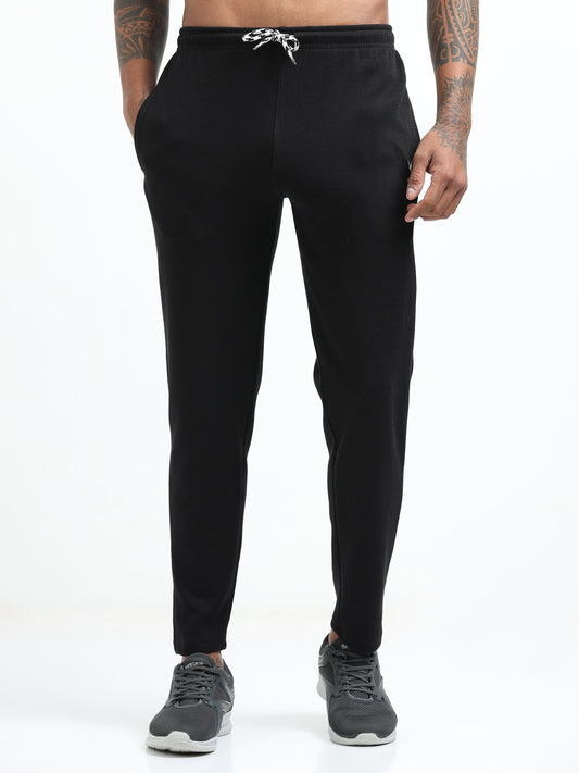 Men’s Black Joggers – Tapered Fit | Everyday Comfort Pants for Gym, Travel & Casual Wear