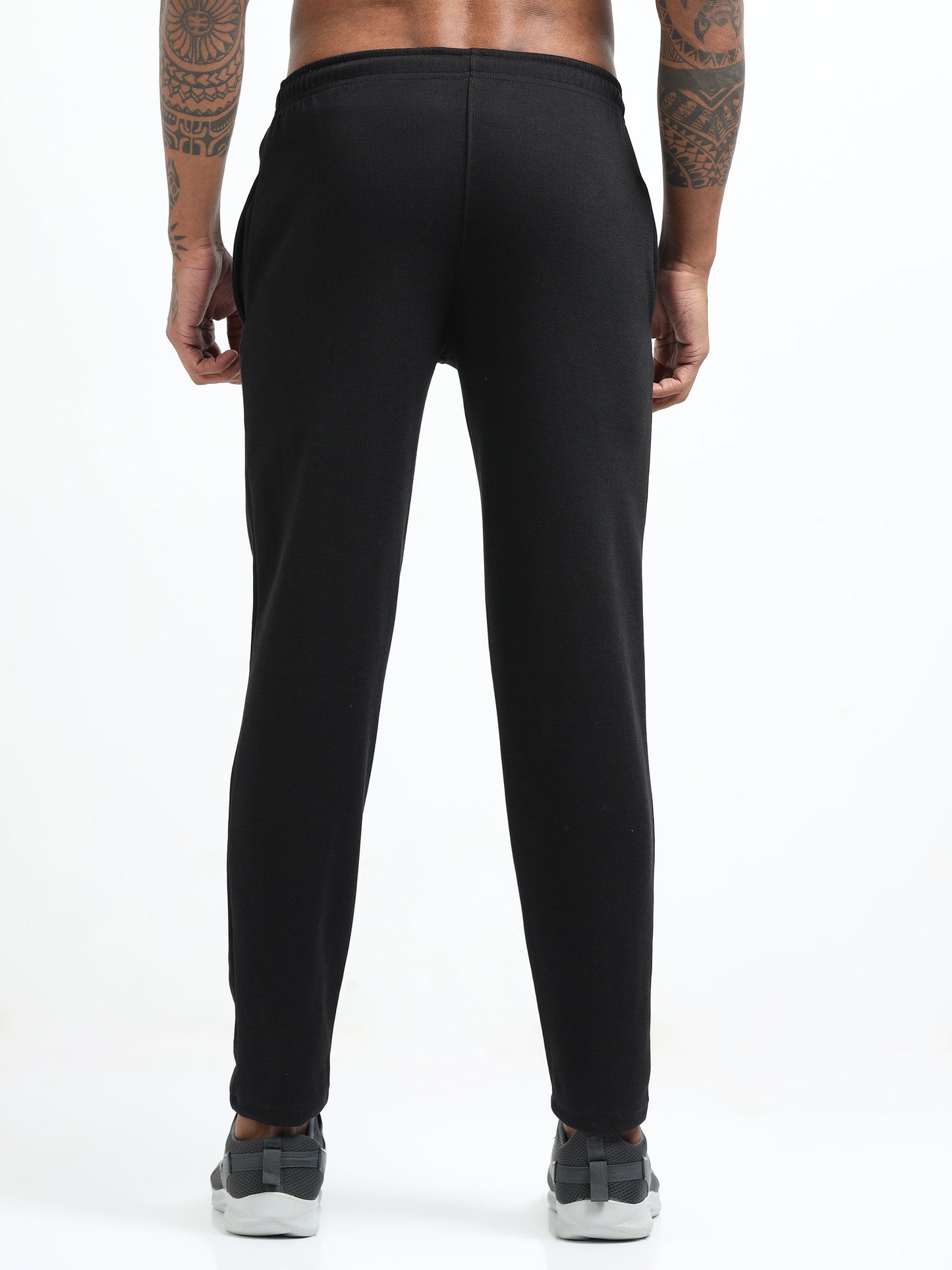 Men’s Black Joggers – Tapered Fit | Everyday Comfort Pants for Gym, Travel & Casual Wear