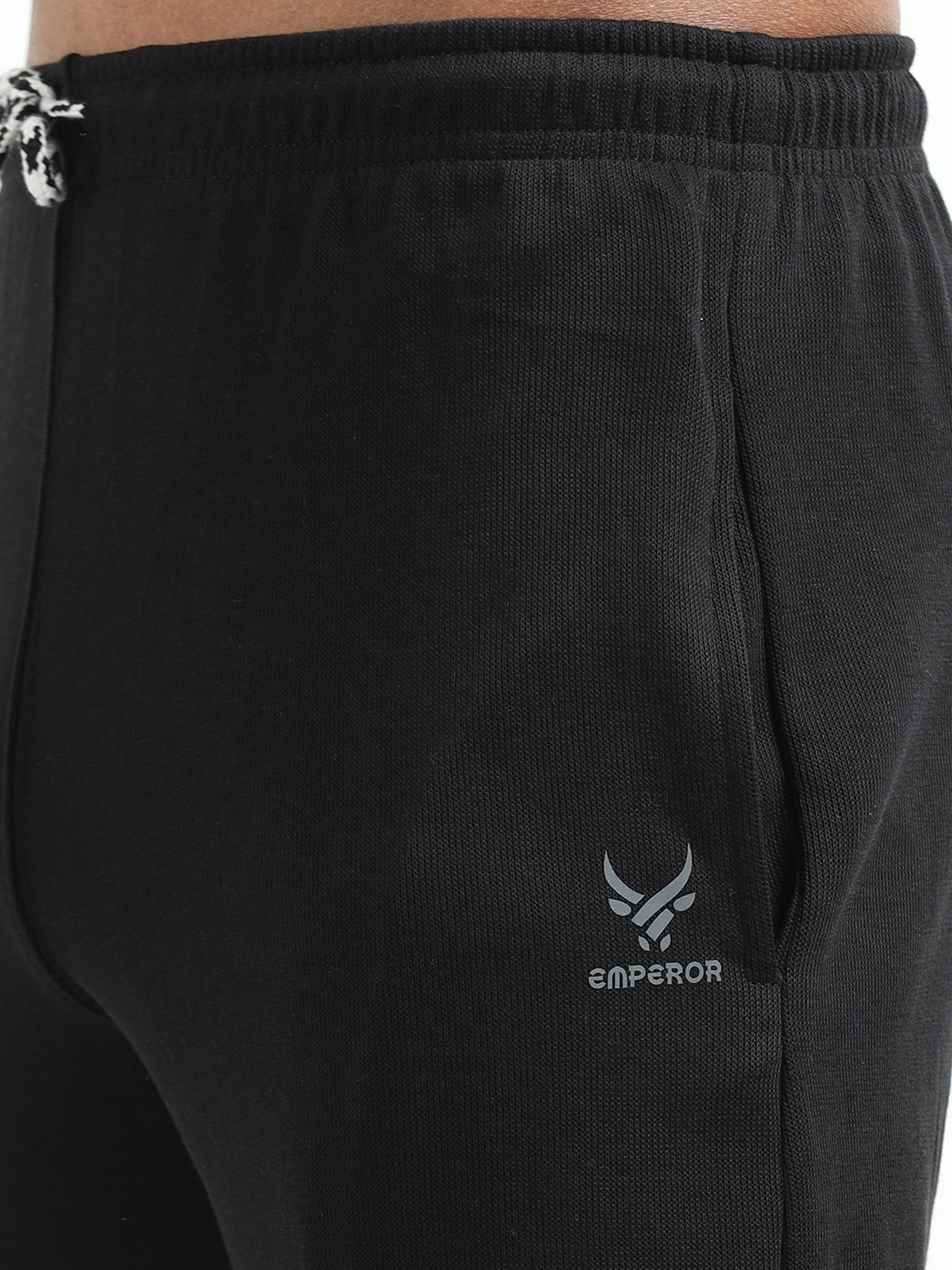 Men’s Black Joggers – Tapered Fit | Everyday Comfort Pants for Gym, Travel & Casual Wear