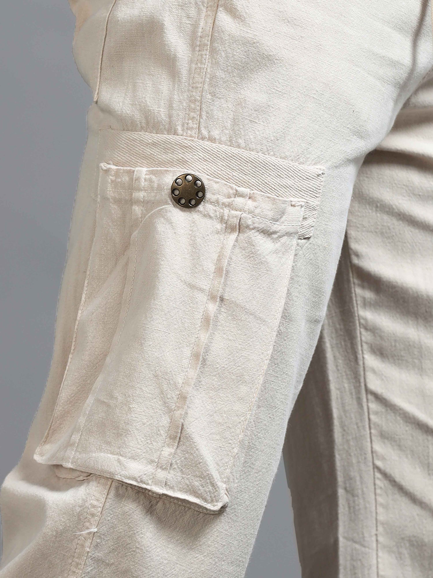 Portofino Linen Pant In Ceam