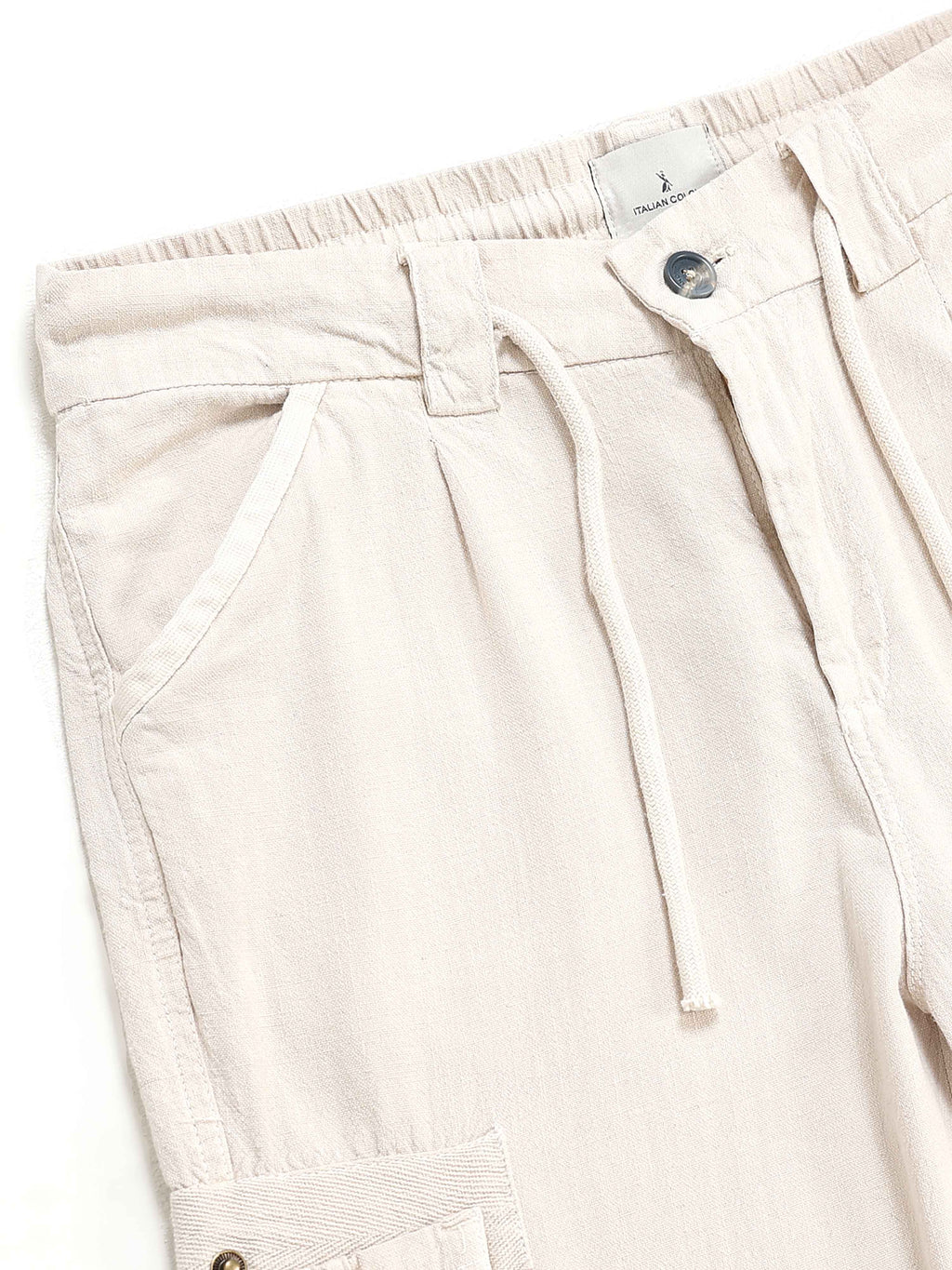 Portofino Linen Pant In Cream