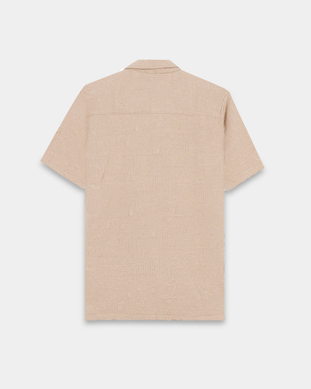 FOAM Beige Textured Shirt