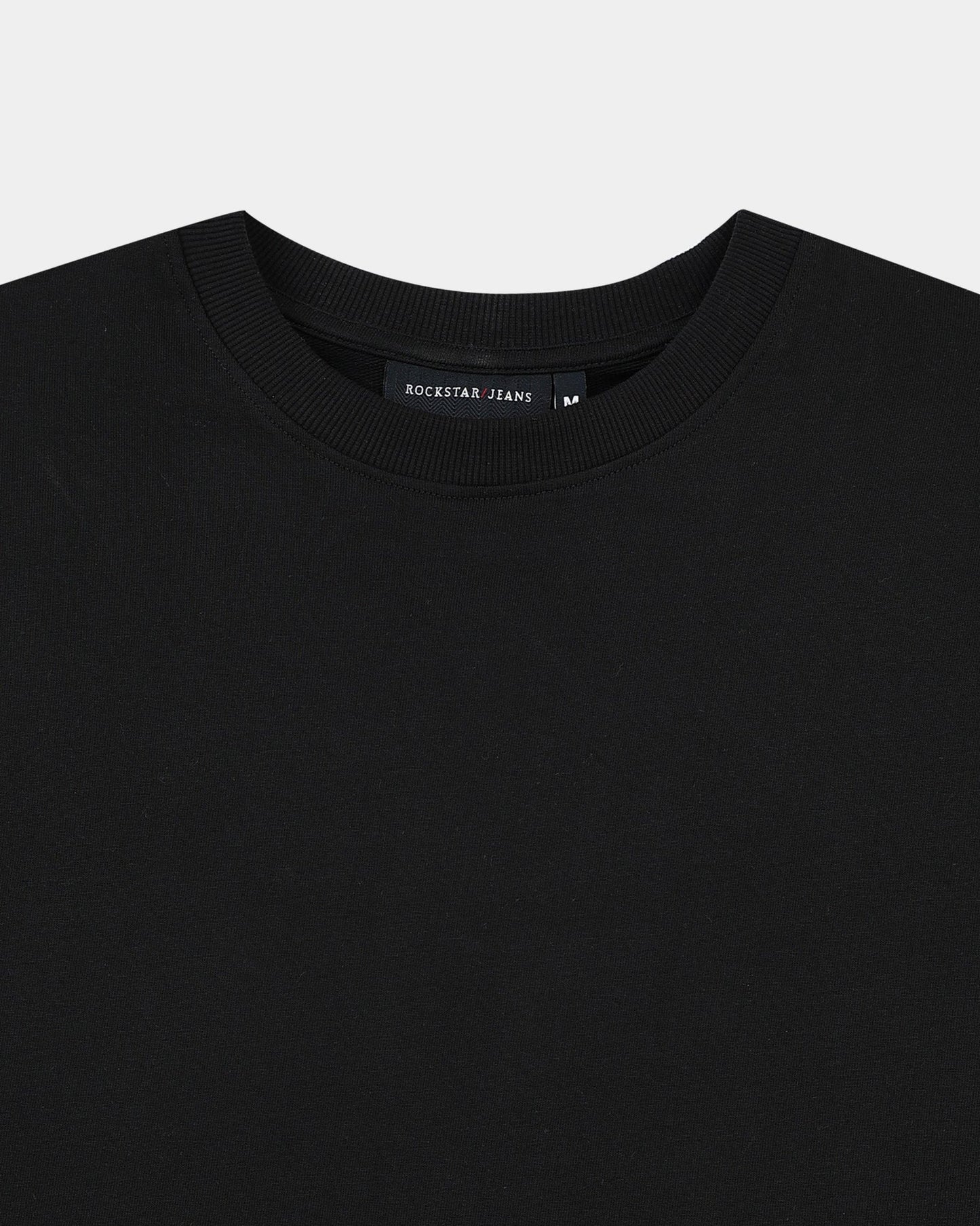 THE GROOVE Black Basic Tee - Relaxed Fit