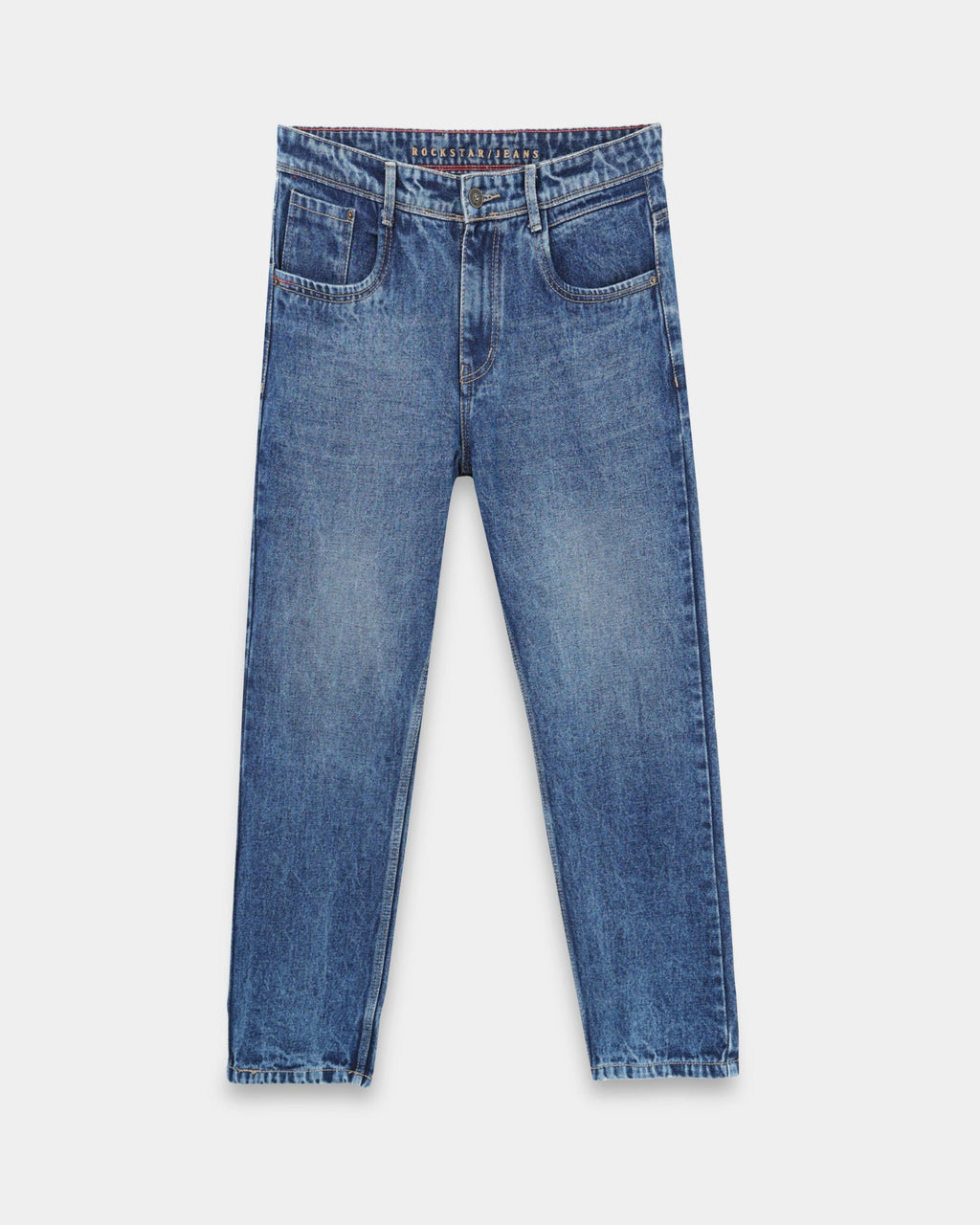 SIGNATURE DARK BLUE DENIM - Straight fit