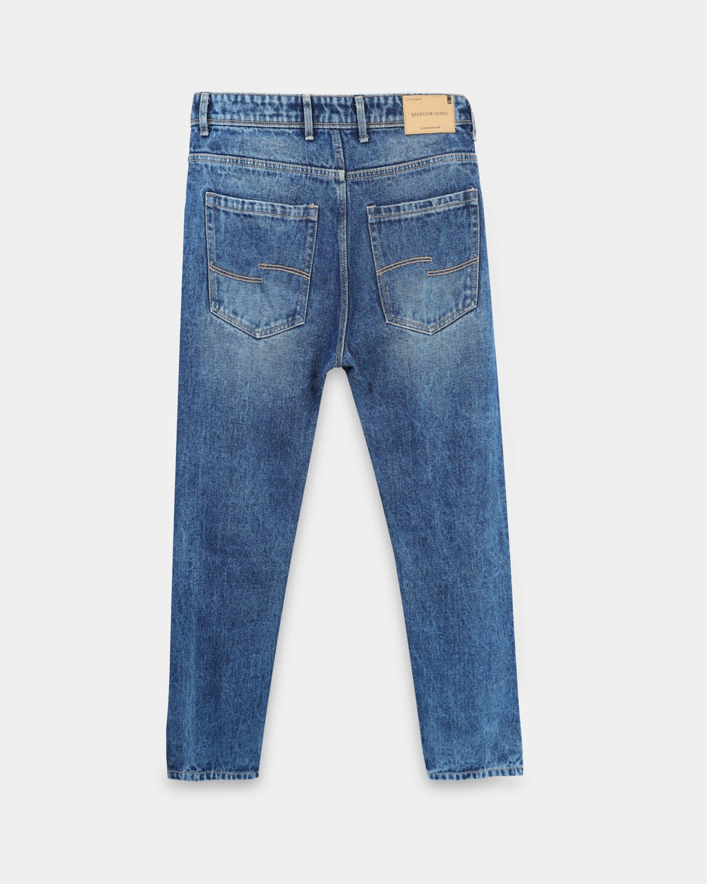 SIGNATURE DARK BLUE DENIM - Straight fit