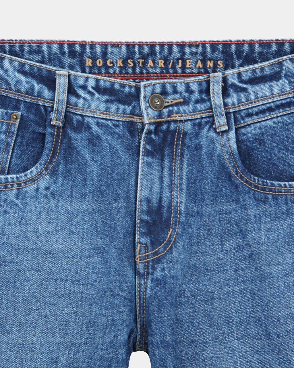 SIGNATURE DARK BLUE DENIM - Straight fit