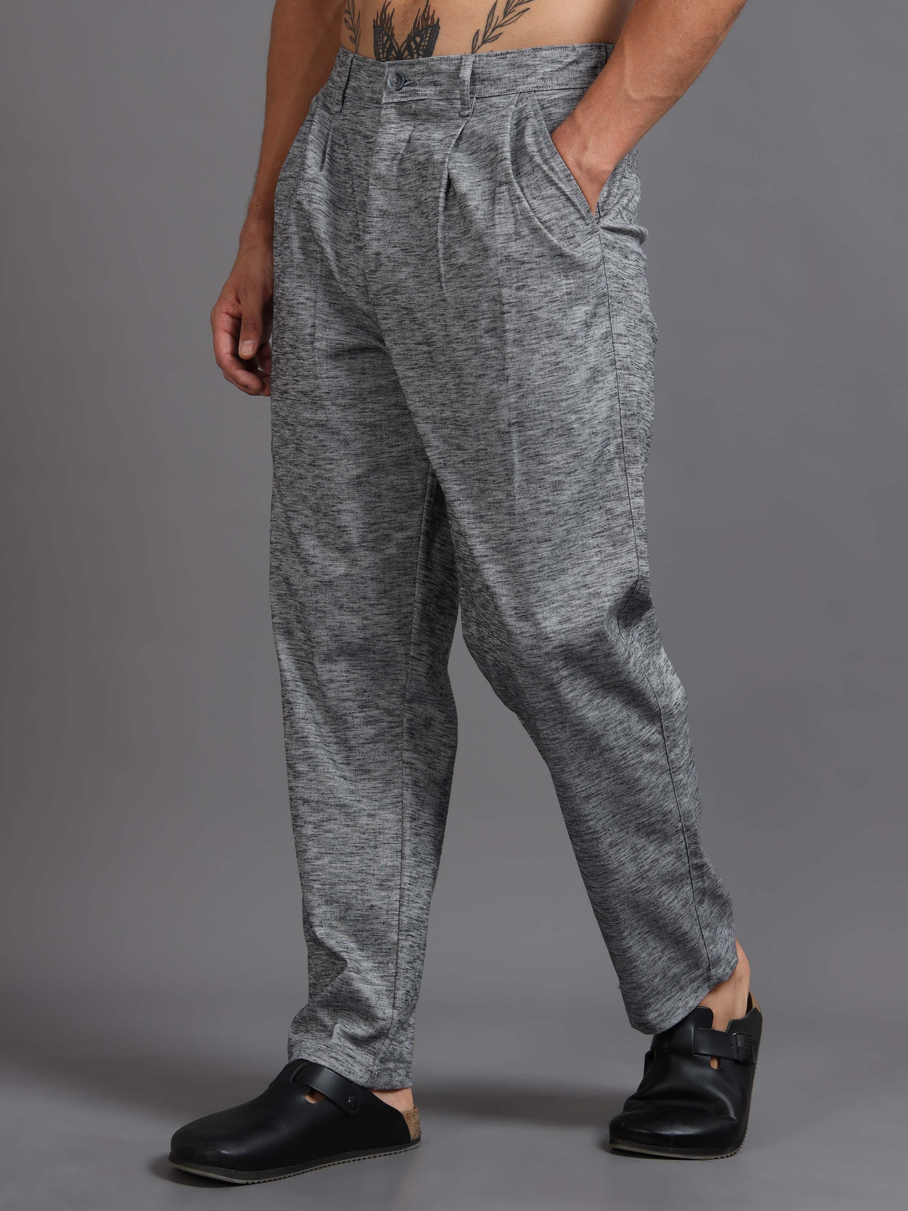 Versatile Pleated Trouser In Black