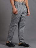 Versatile Pleated Trouser In Black