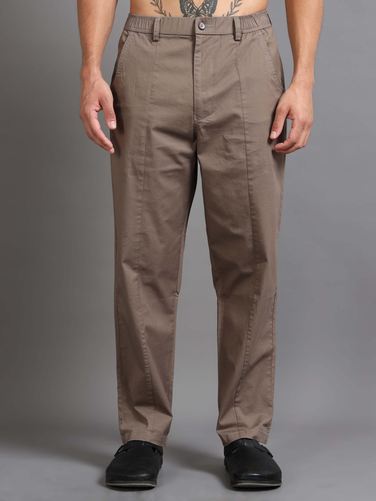 Easy Stride Trouser In Khaki