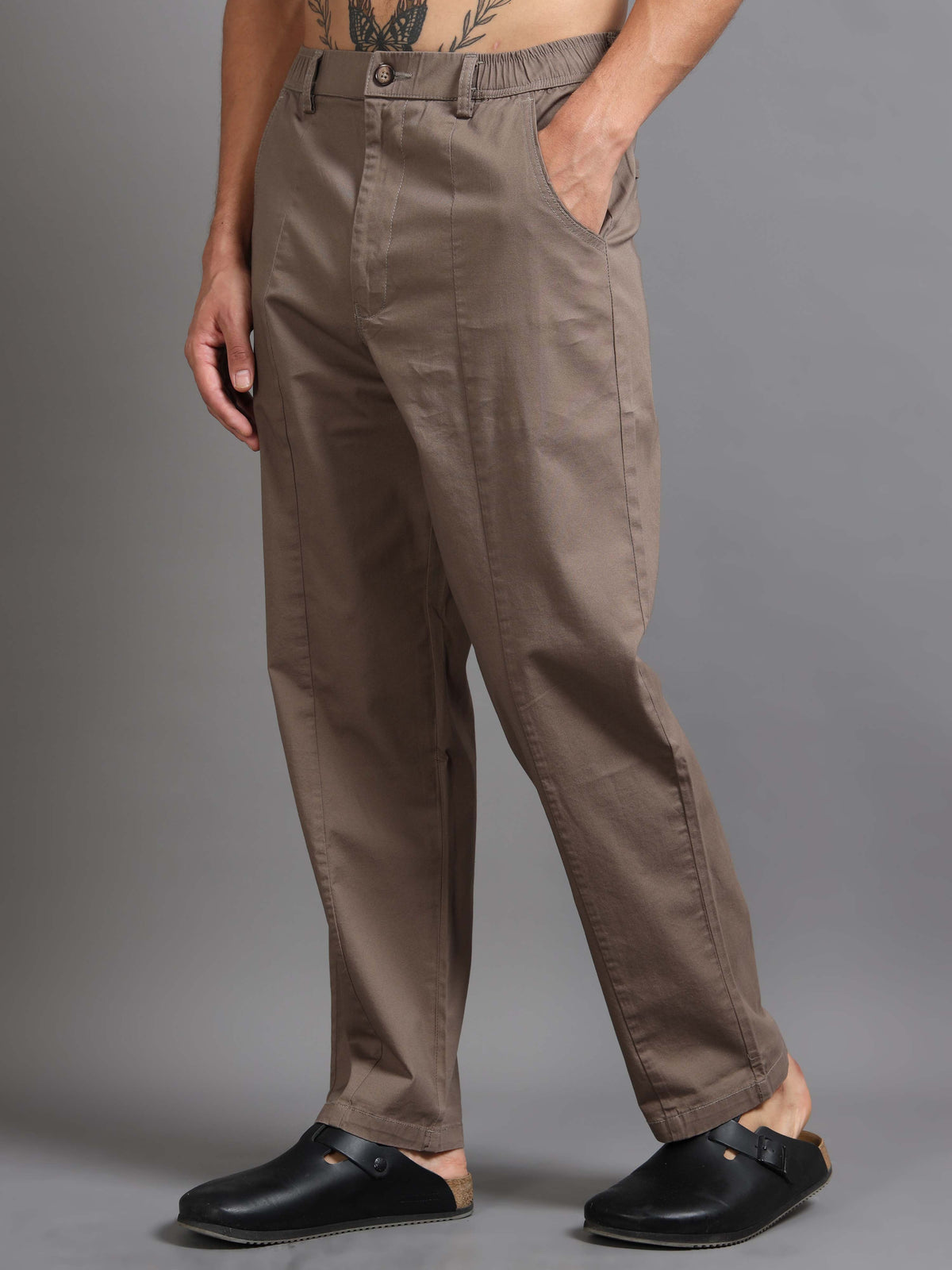 Easy Stride Trouser In Khaki