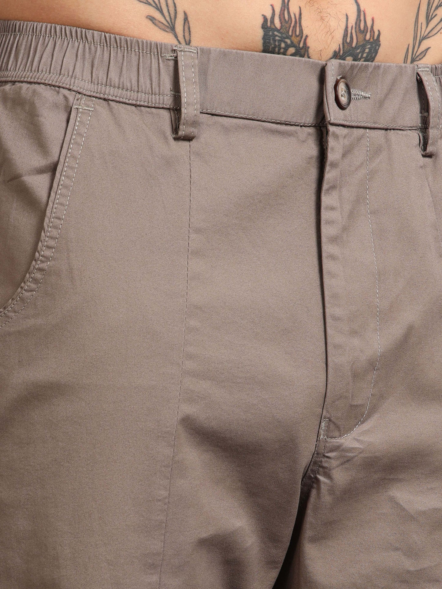 Easy Stride Trouser In Khaki