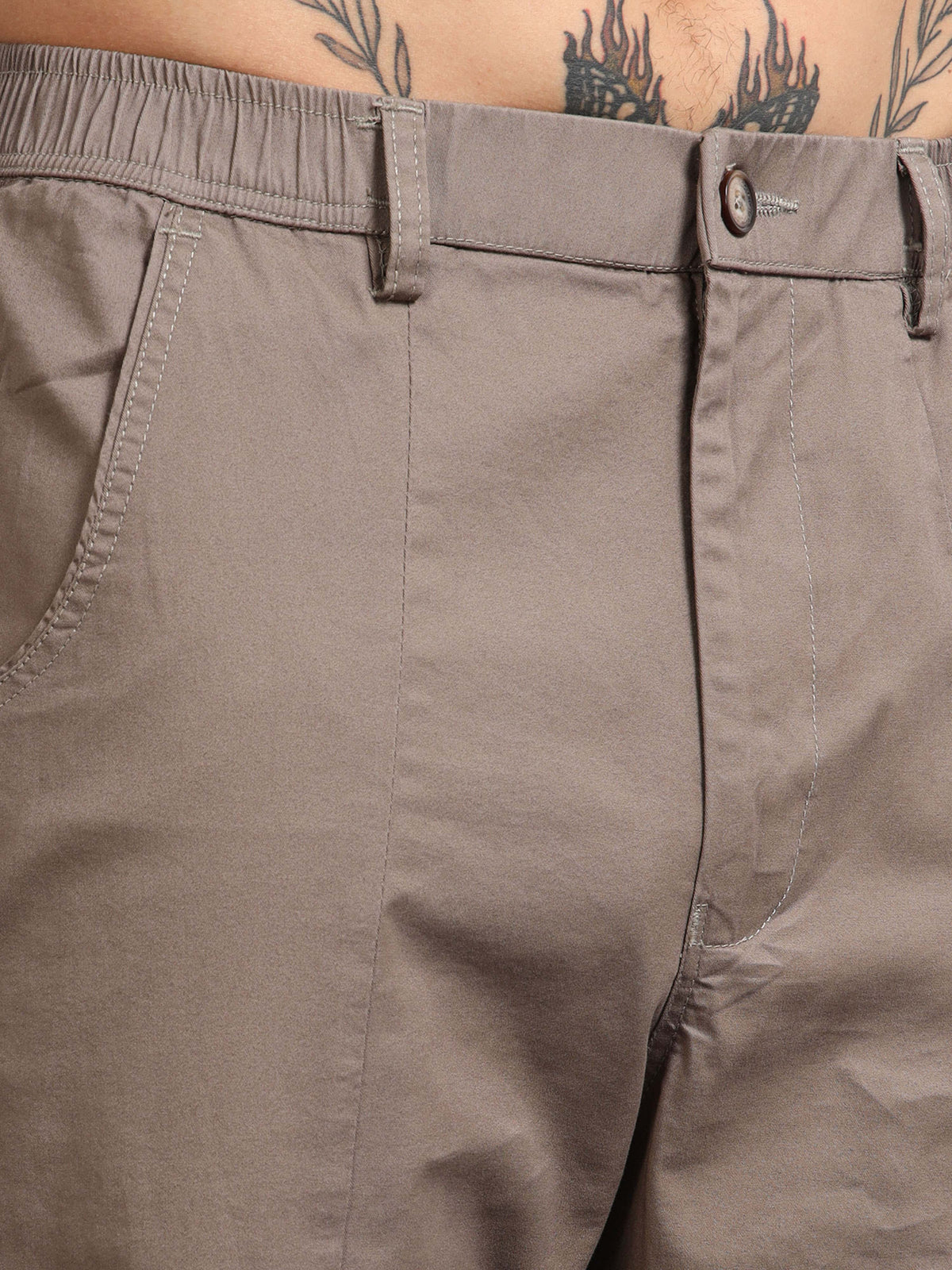 Easy Stride Trouser In Khaki