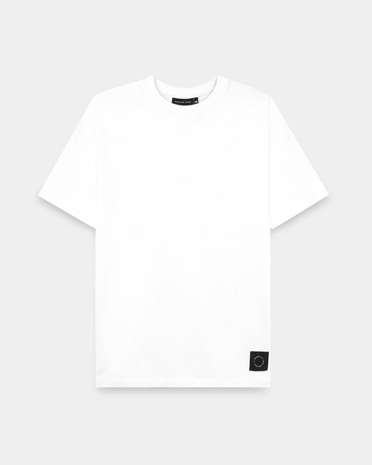 THE GROOVE White Basic Tee - Relaxed Fit