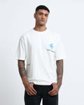 SERENITY OFF WHITE TEE - Relaxed Fit