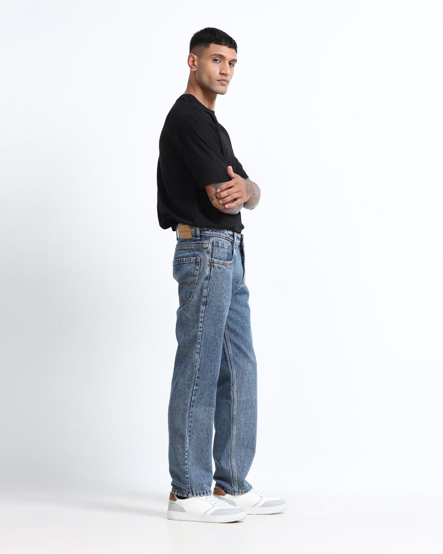 SIGNATURE BLUE DENIM - Straight fit
