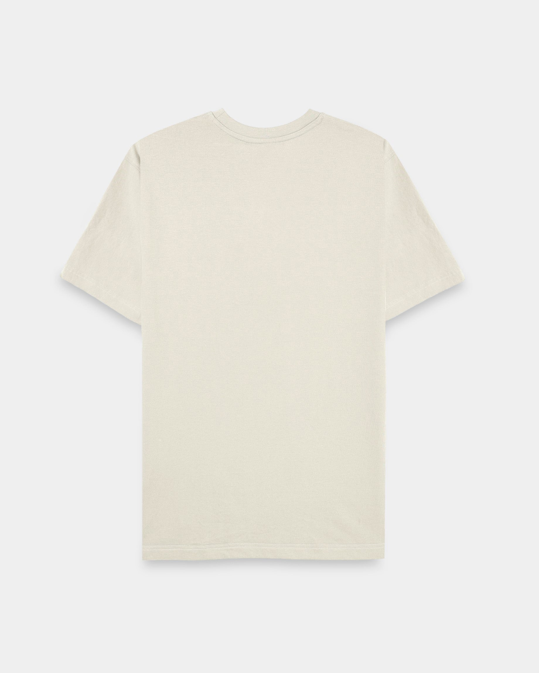 THE GROOVE Light Grey Basic Tee - Relaxed Fit