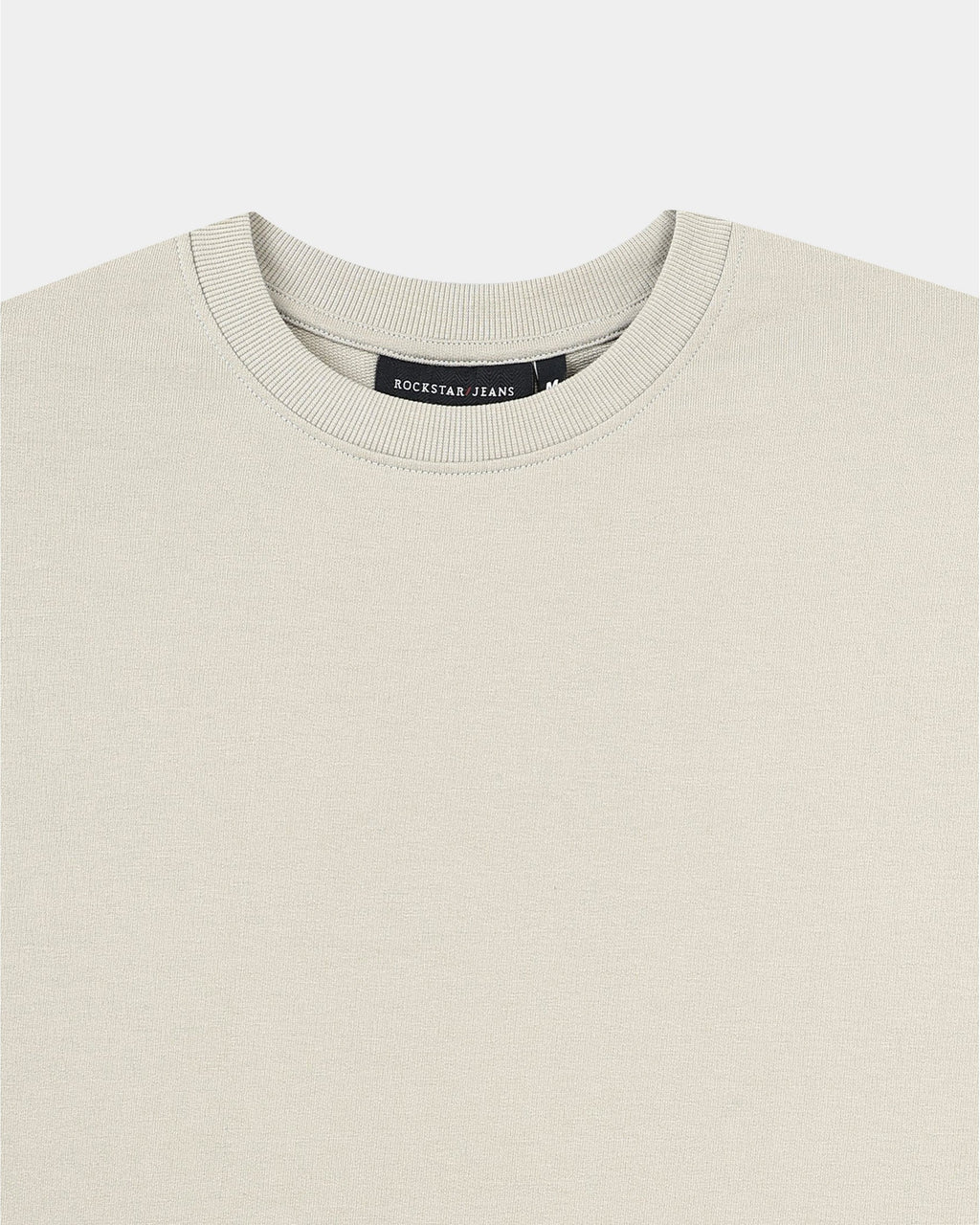 THE GROOVE Light Grey Basic Tee - Relaxed Fit