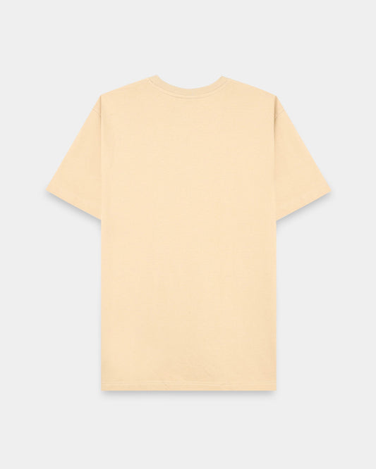 THE GROOVE Beige Basic Tee - Relaxed Fit