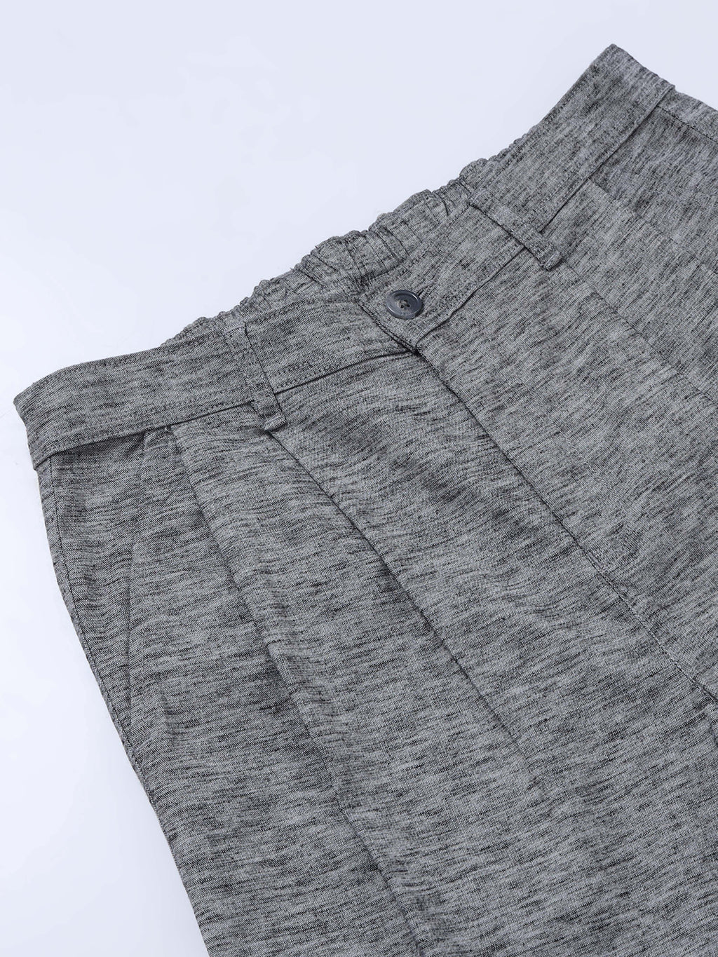 Versatile Pleated Trouser In Black