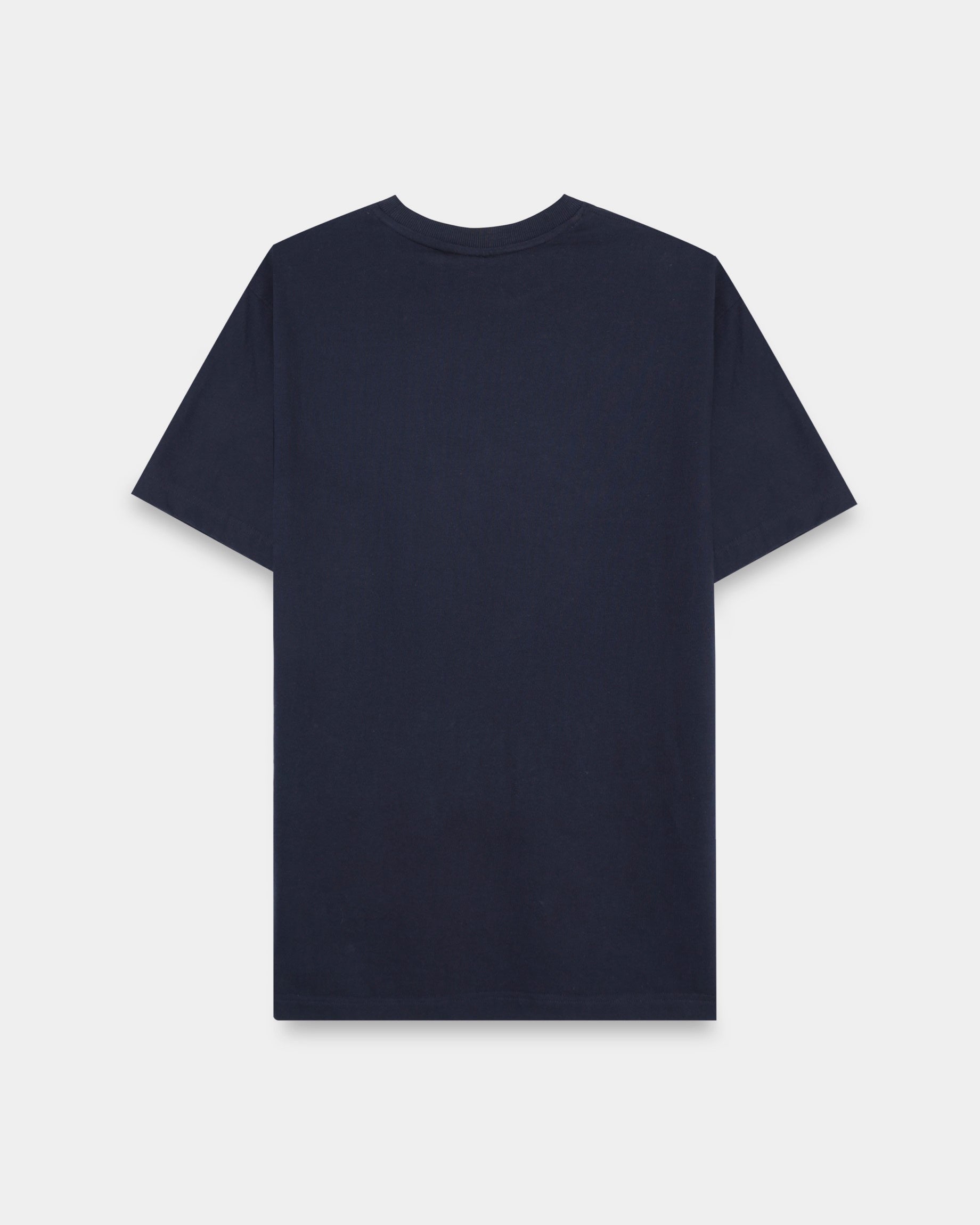 THE GROOVE Navy Blue Basic Tee - Relaxed Fit