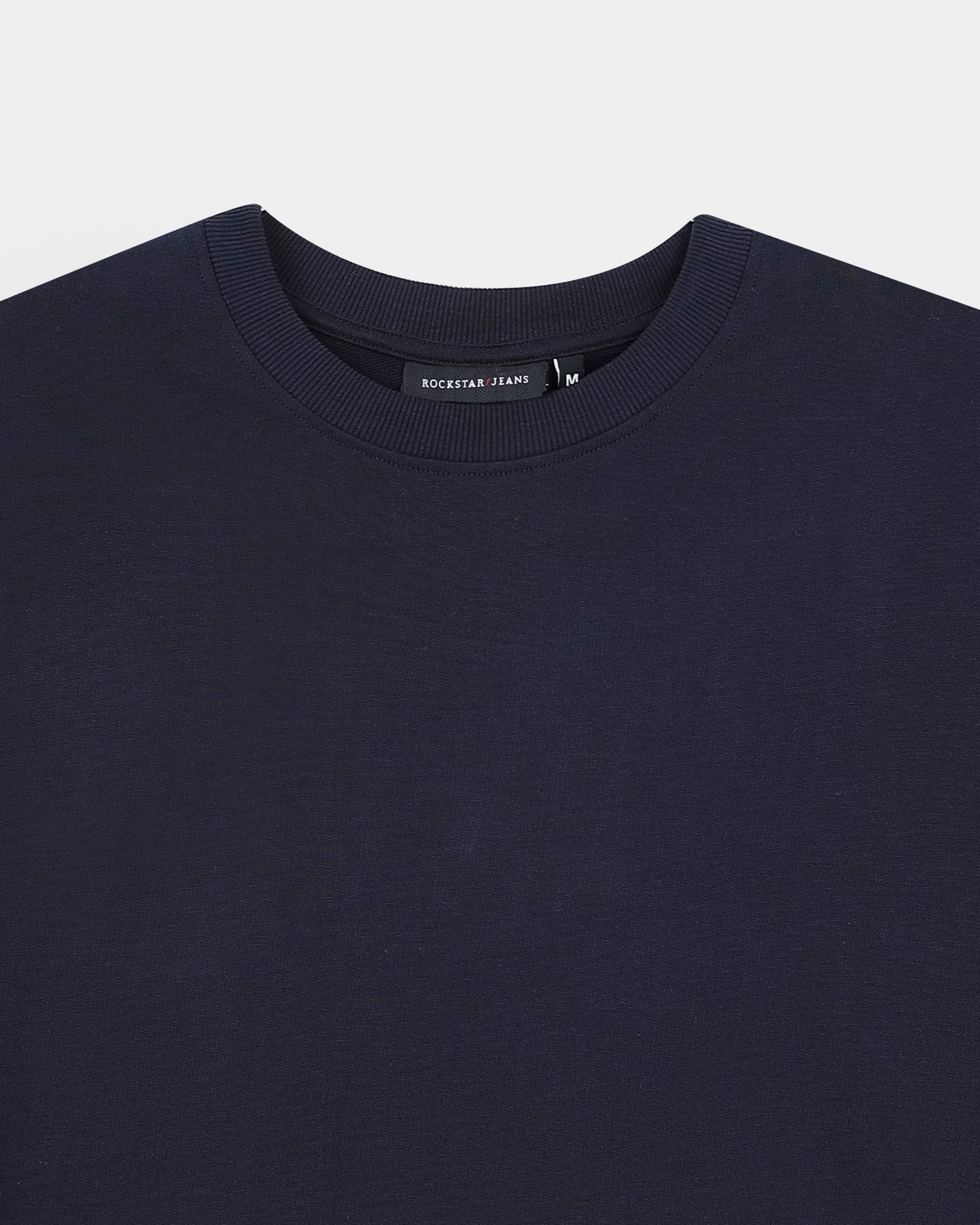 THE GROOVE Navy Blue Basic Tee - Relaxed Fit