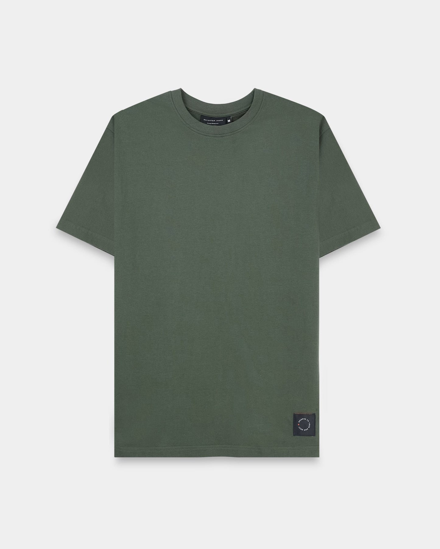 THE GROOVE Forest Green Basic Tee - Relaxed Fit