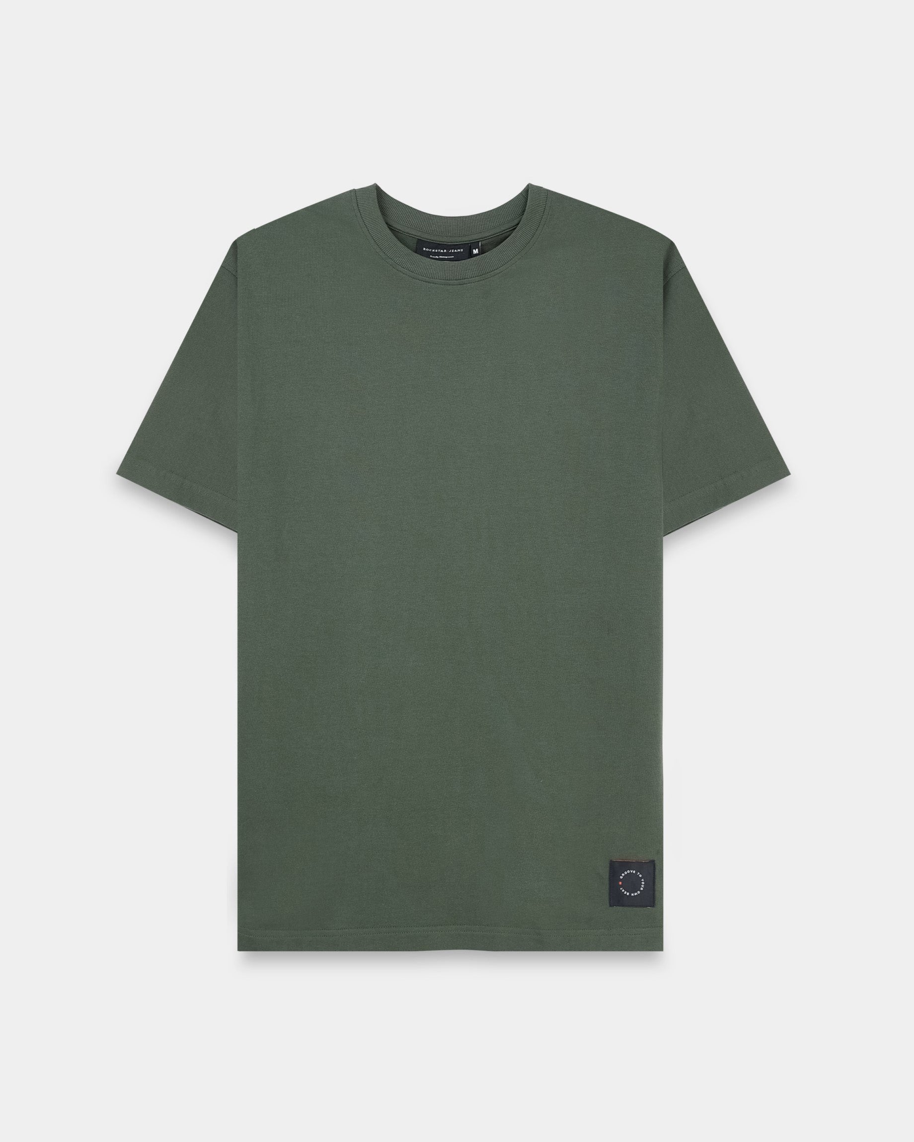 THE GROOVE Forest Green Basic Tee - Relaxed Fit