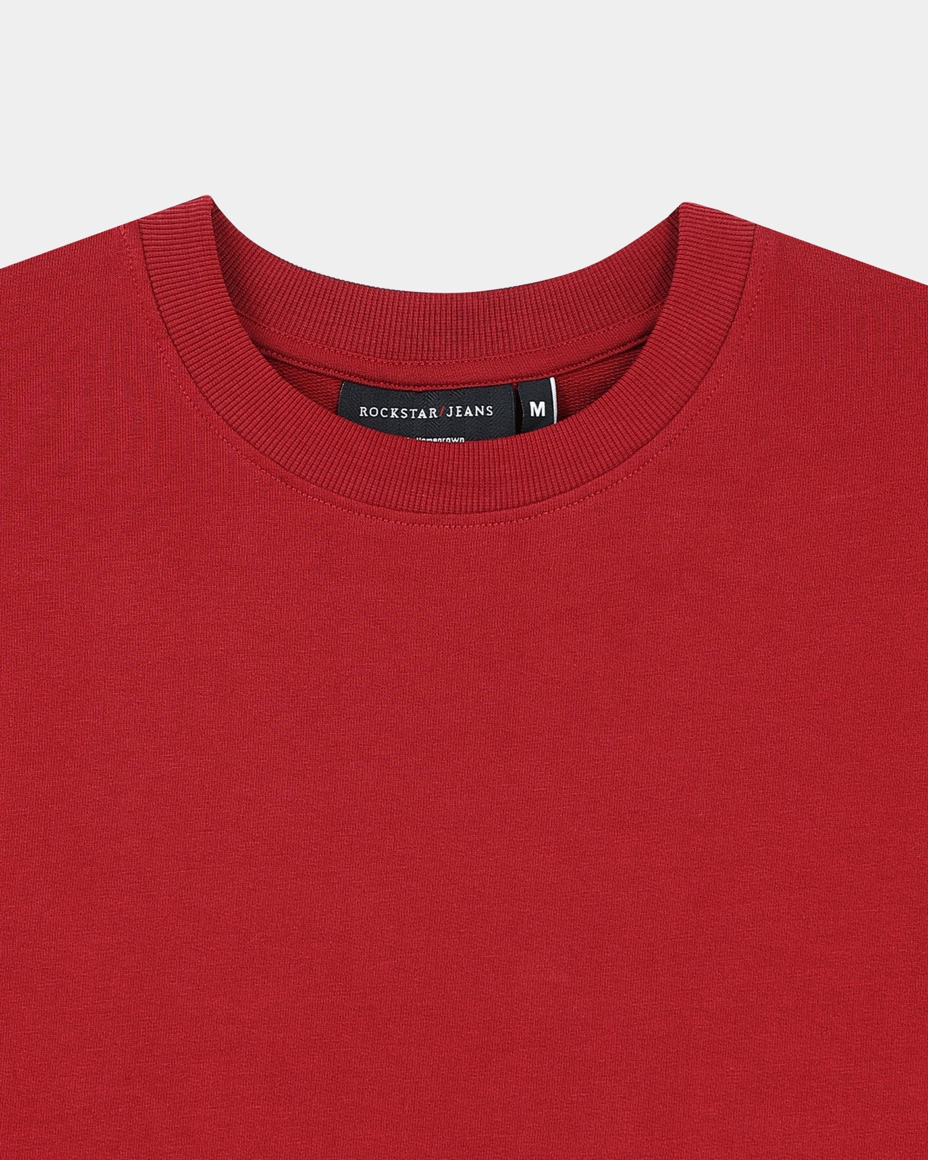THE GROOVE Maroon Basic Tee - Relaxed Fit