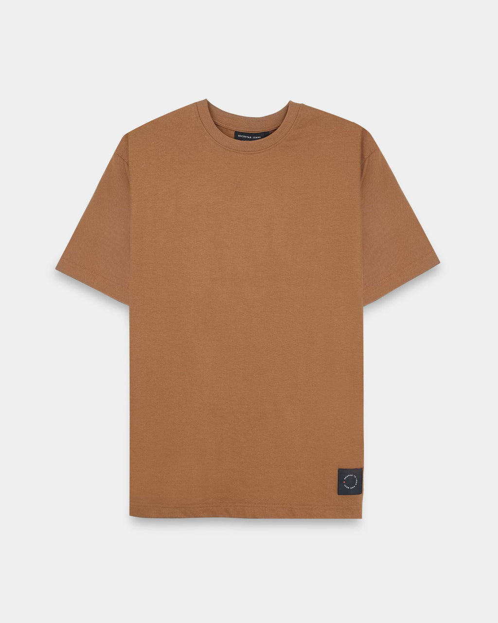 THE GROOVE Brown Basic Tee - Relaxed Fit