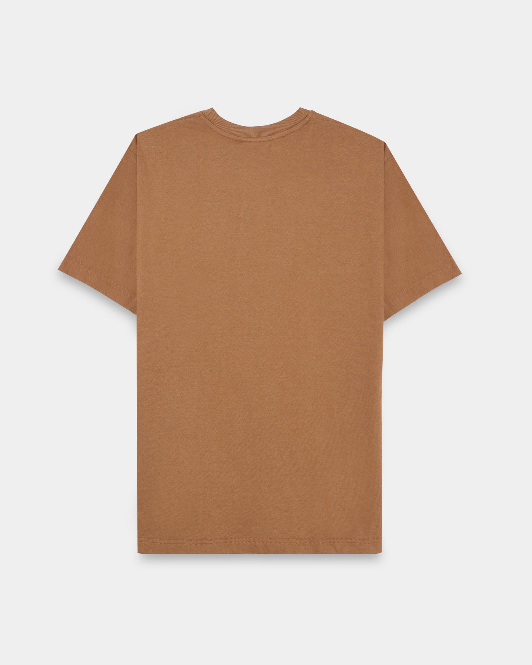 THE GROOVE Brown Basic Tee - Relaxed Fit