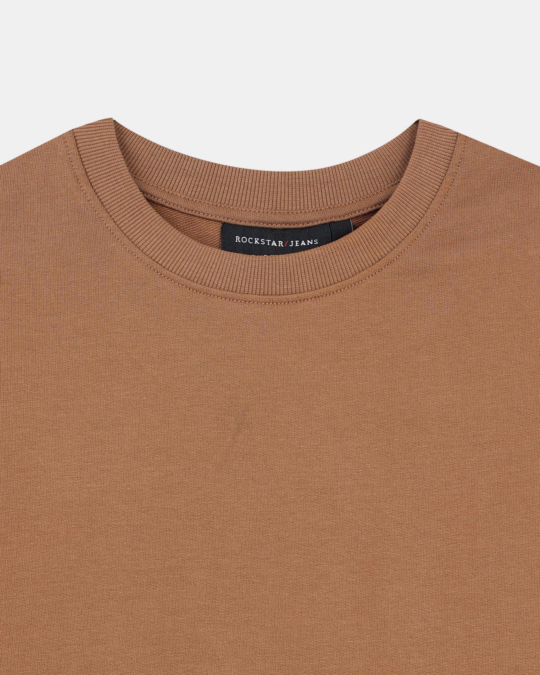 THE GROOVE Brown Basic Tee - Relaxed Fit