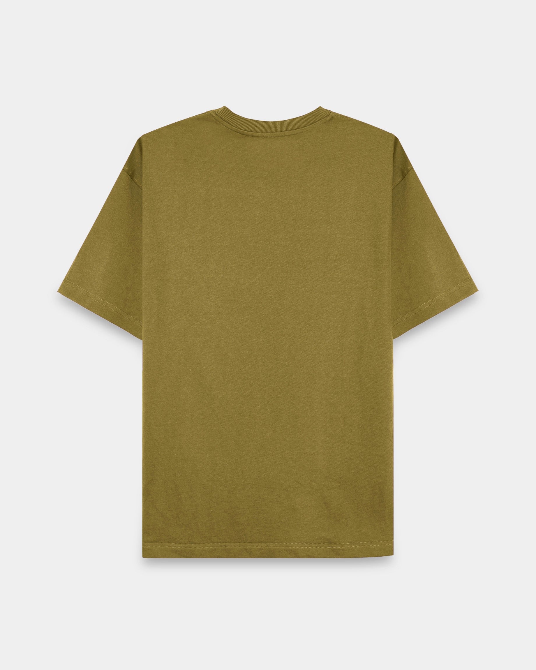 THE GROOVE Green Basic Tee - Relaxed Fit