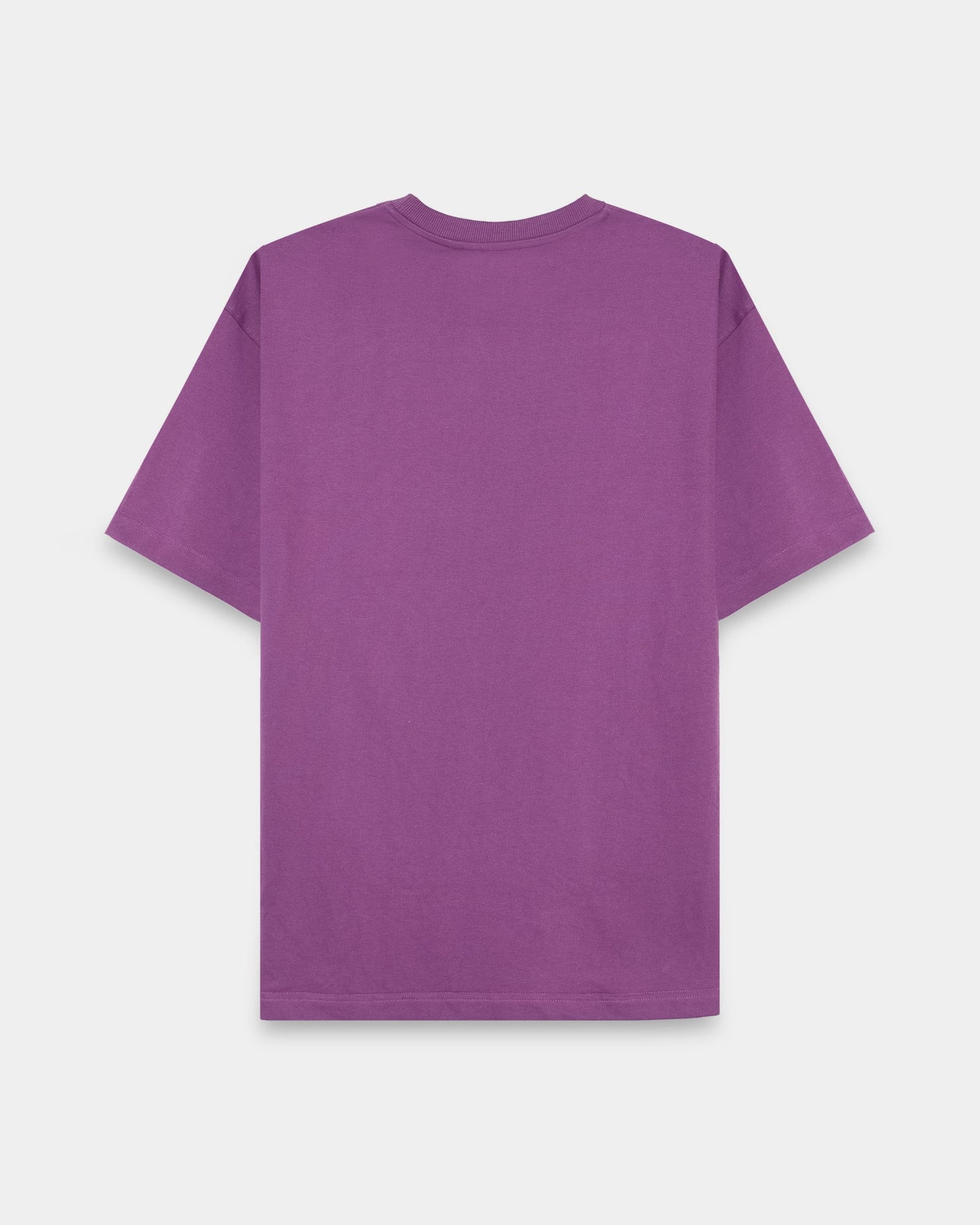 THE GROOVE Purple Basic Tee - Relaxed Fit